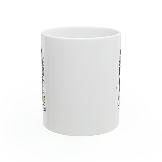 I run on coffee Jesus grit and grace, 11oz