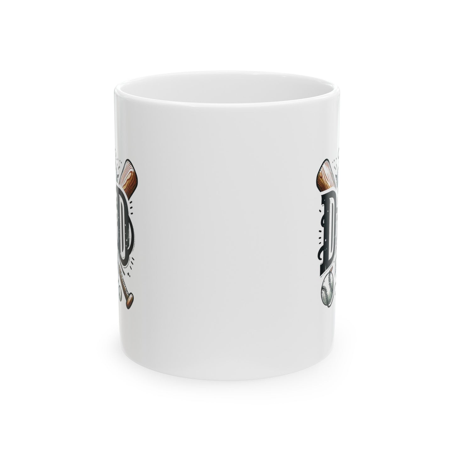 Best dad ever baseball, 11oz