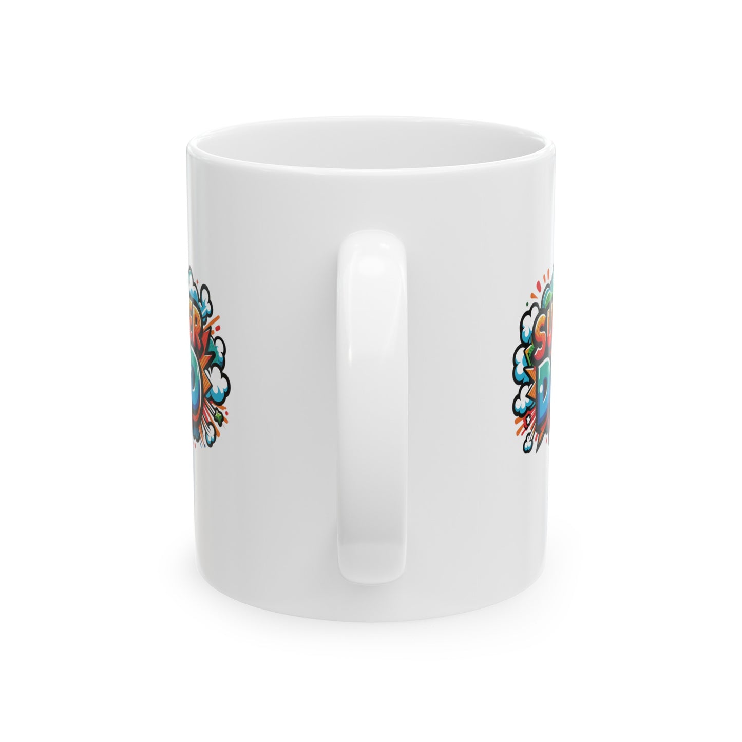 Super dad colorful, 11oz