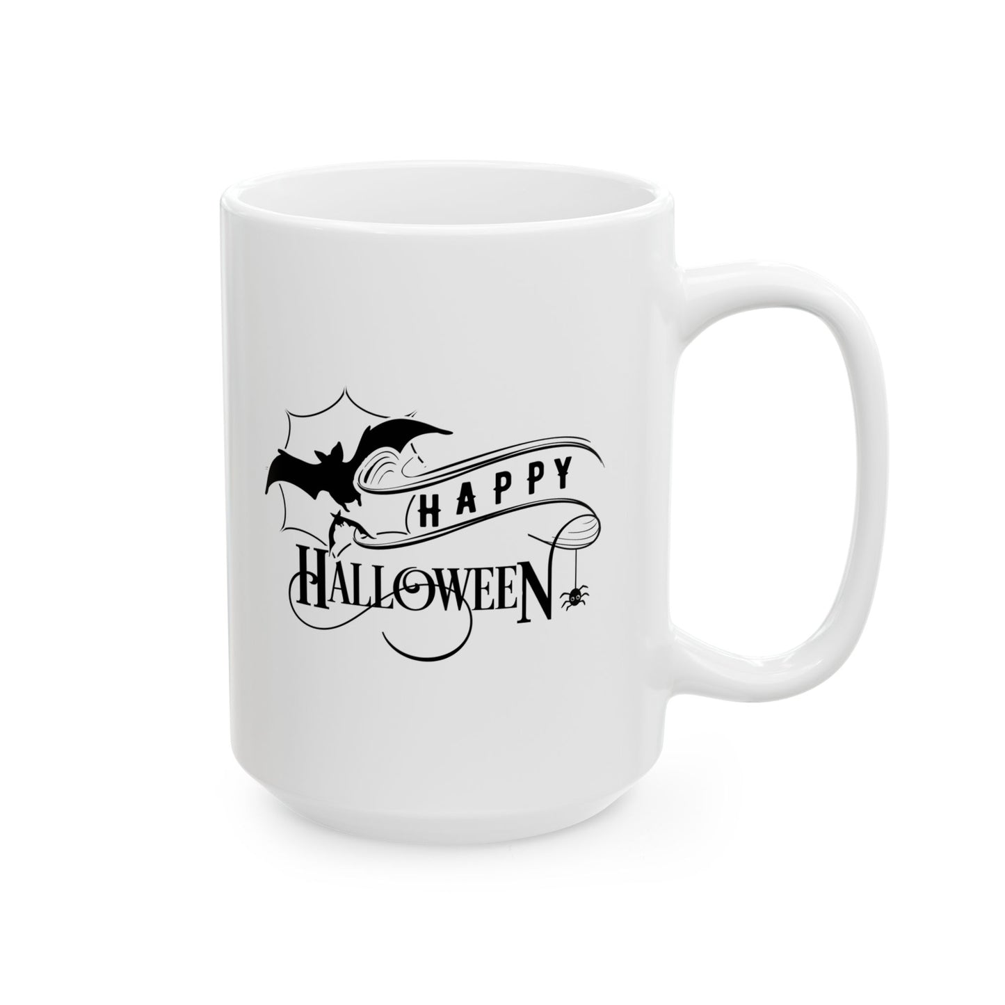 #126 Happy Halloween – Spooky & Funny Halloween Mug | 11oz & 15oz Coffee Cup