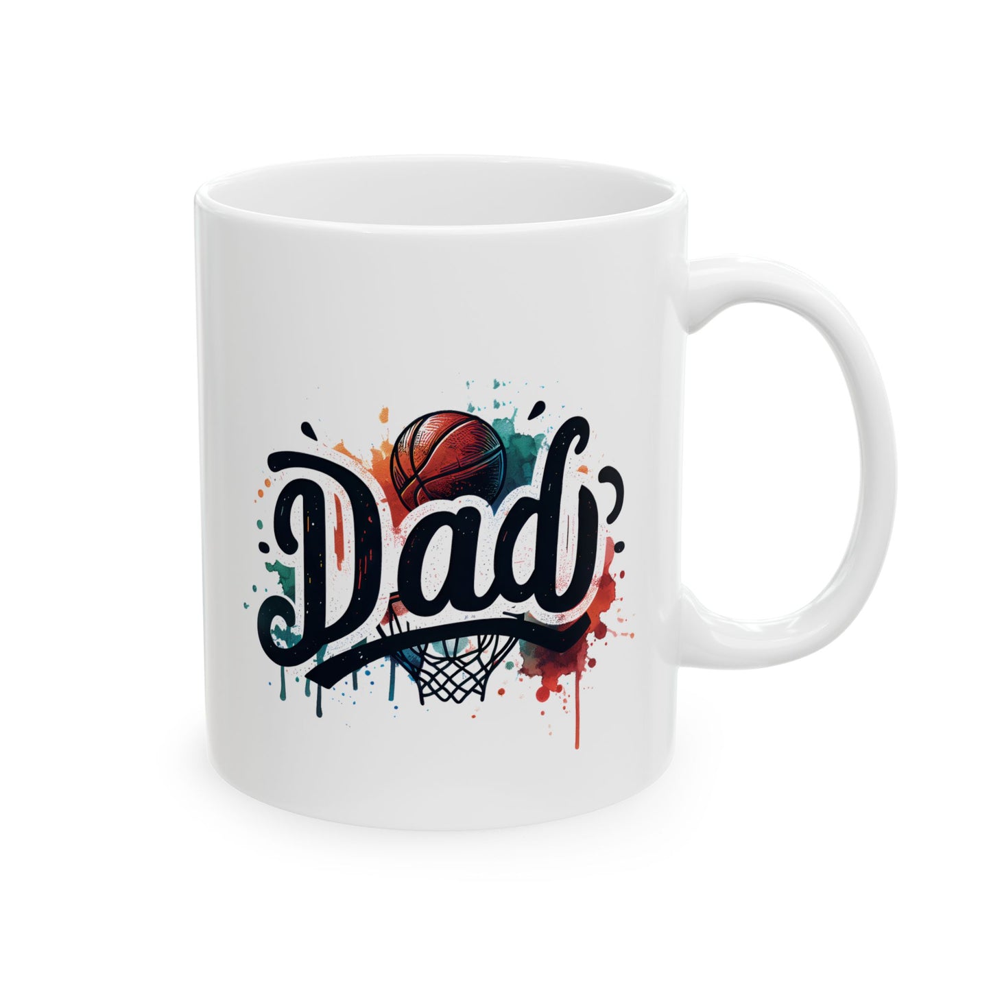 #3 Dad basketball - Mug for Everyday Use (11oz & 15oz)