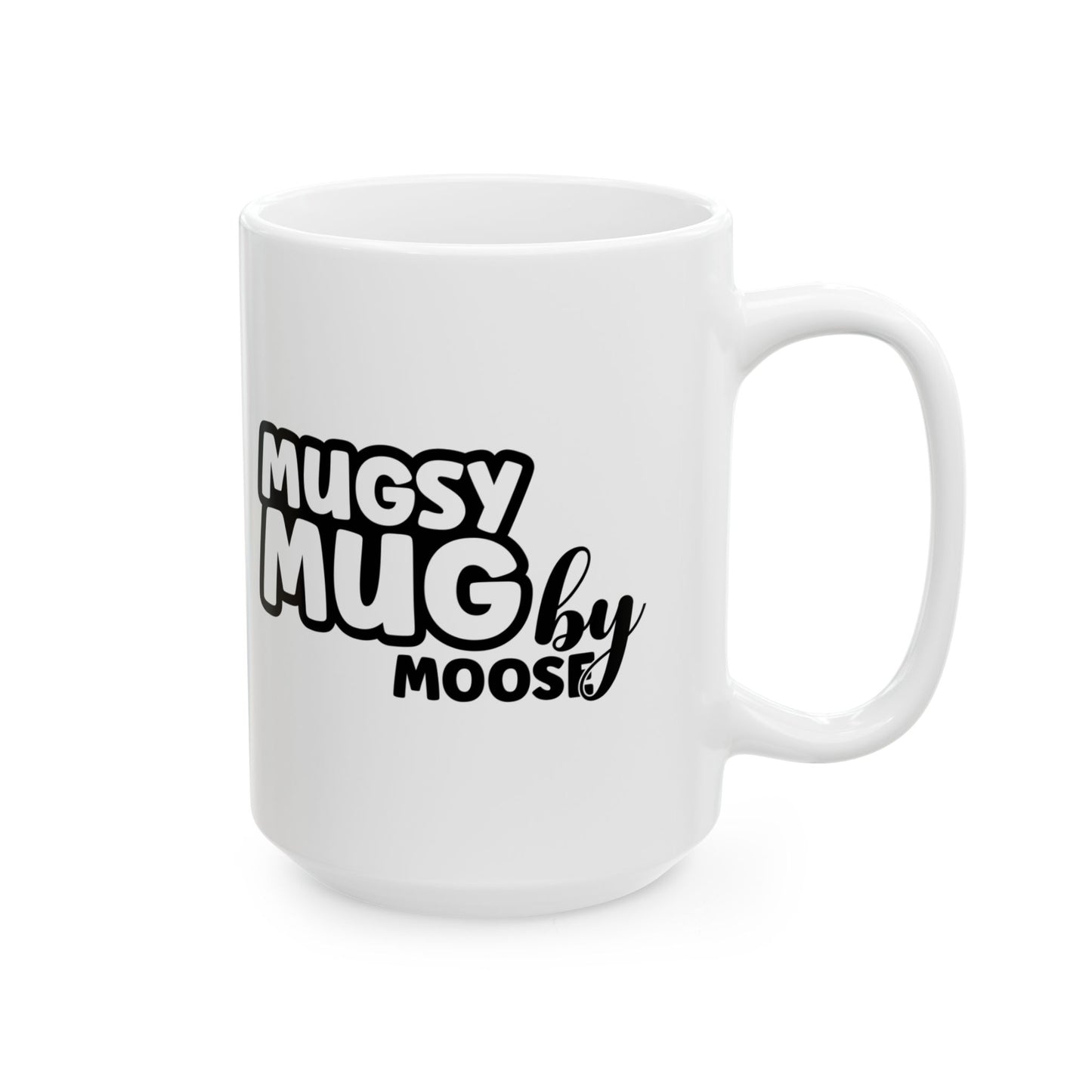 #1 MugsyMug.com Ceramic Mug - Fun Coffee Cup for Everyday Use (11oz & 15oz)