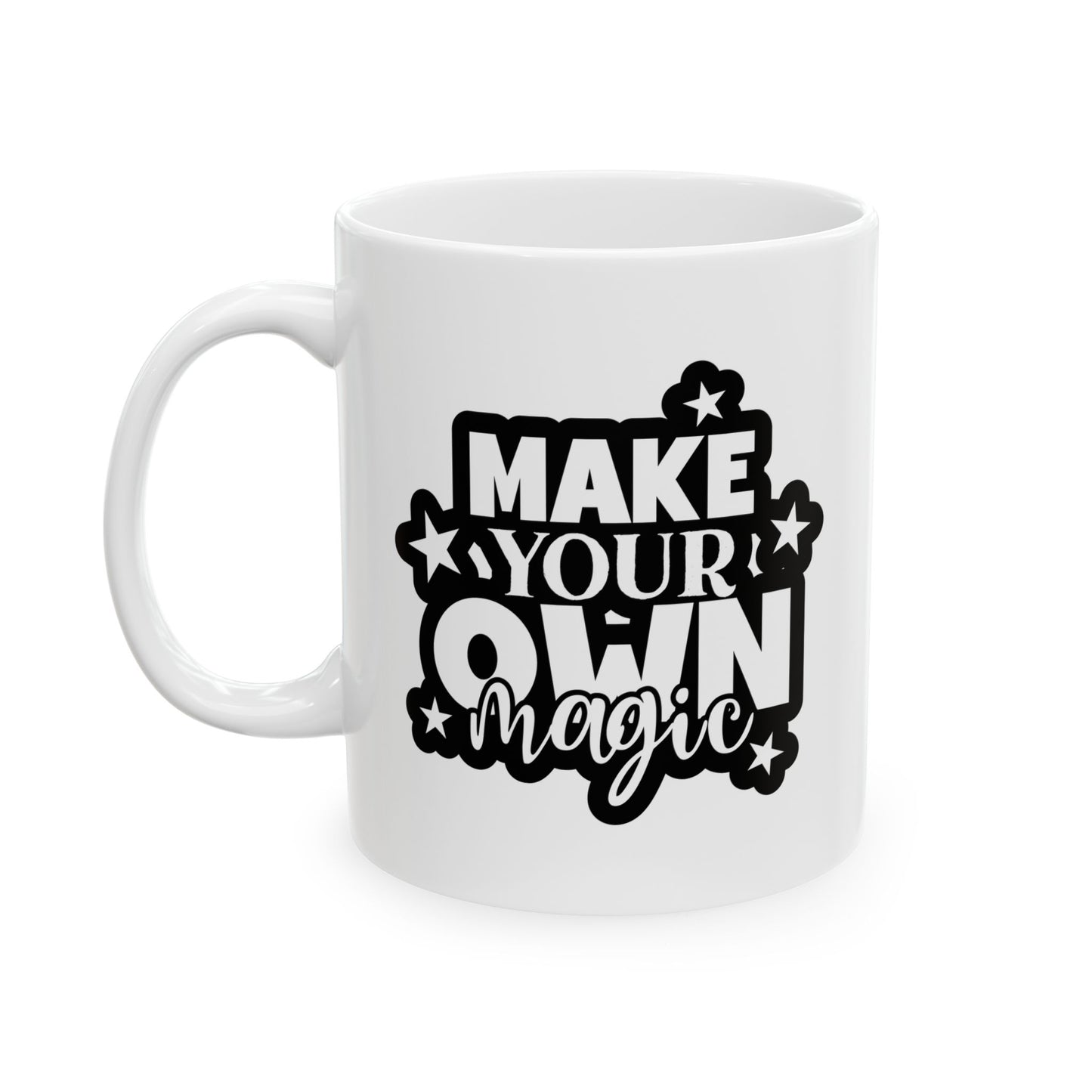#138 Make your own magic – Spooky & Funny Halloween Mug | 11oz & 15oz Coffee Cup