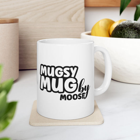 #1 MugsyMug.com Ceramic Mug - Fun Coffee Cup for Everyday Use (11oz & 15oz)