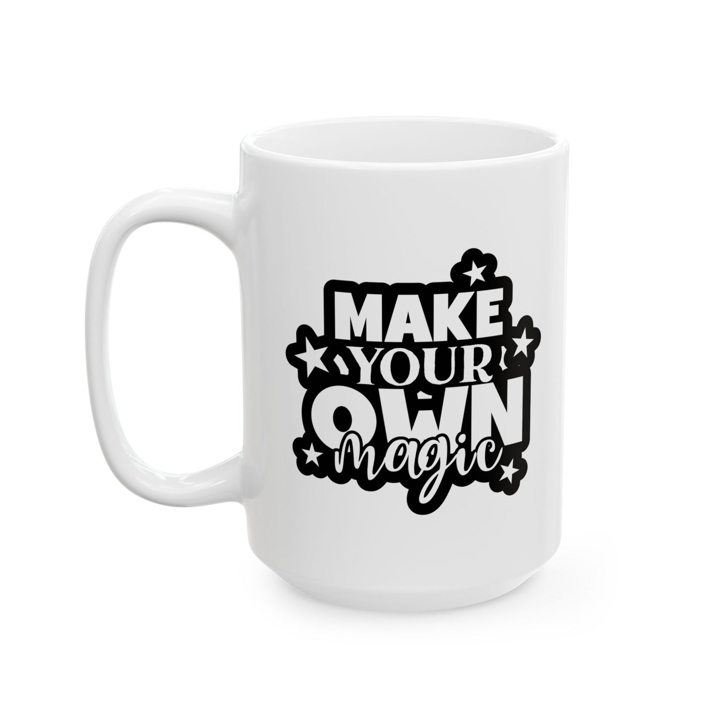 #138 Make your own magic – Spooky & Funny Halloween Mug | 11oz & 15oz Coffee Cup