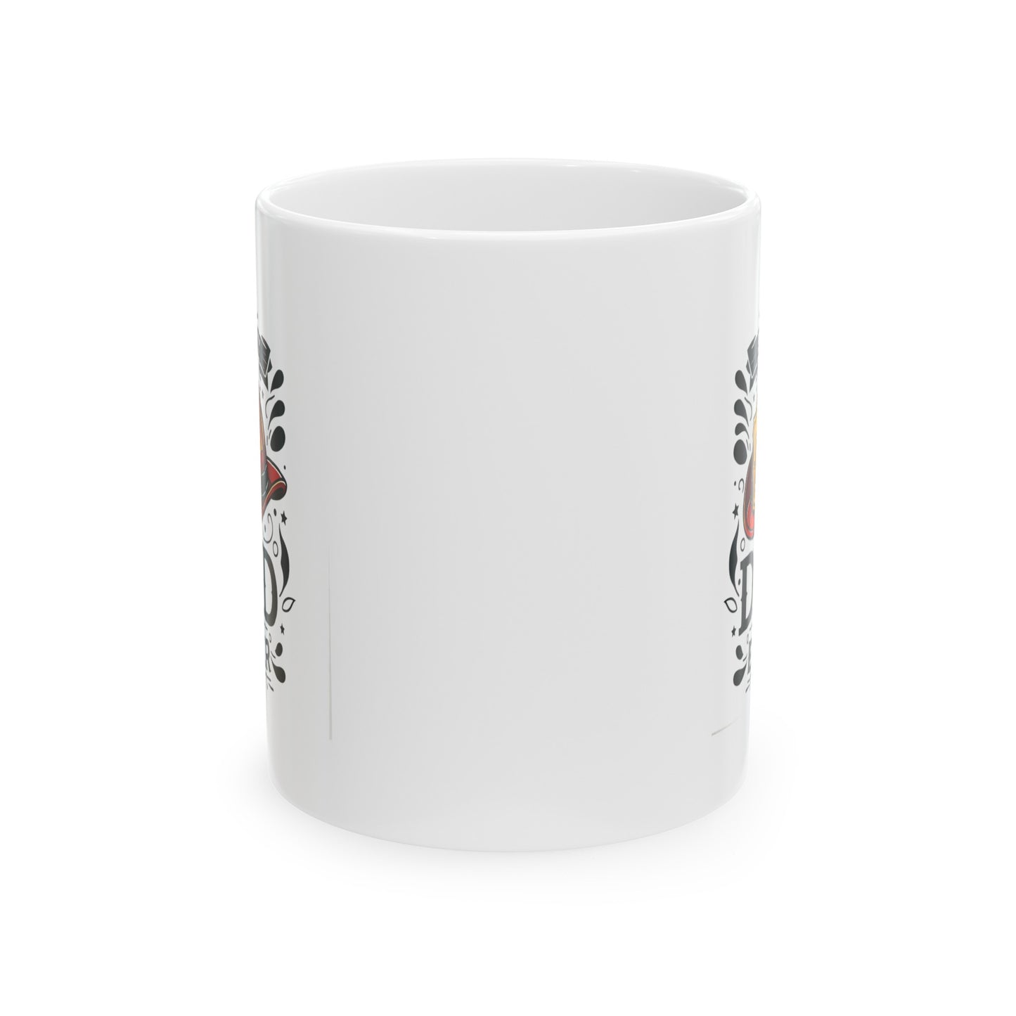 Best dad ever fireman, 11oz