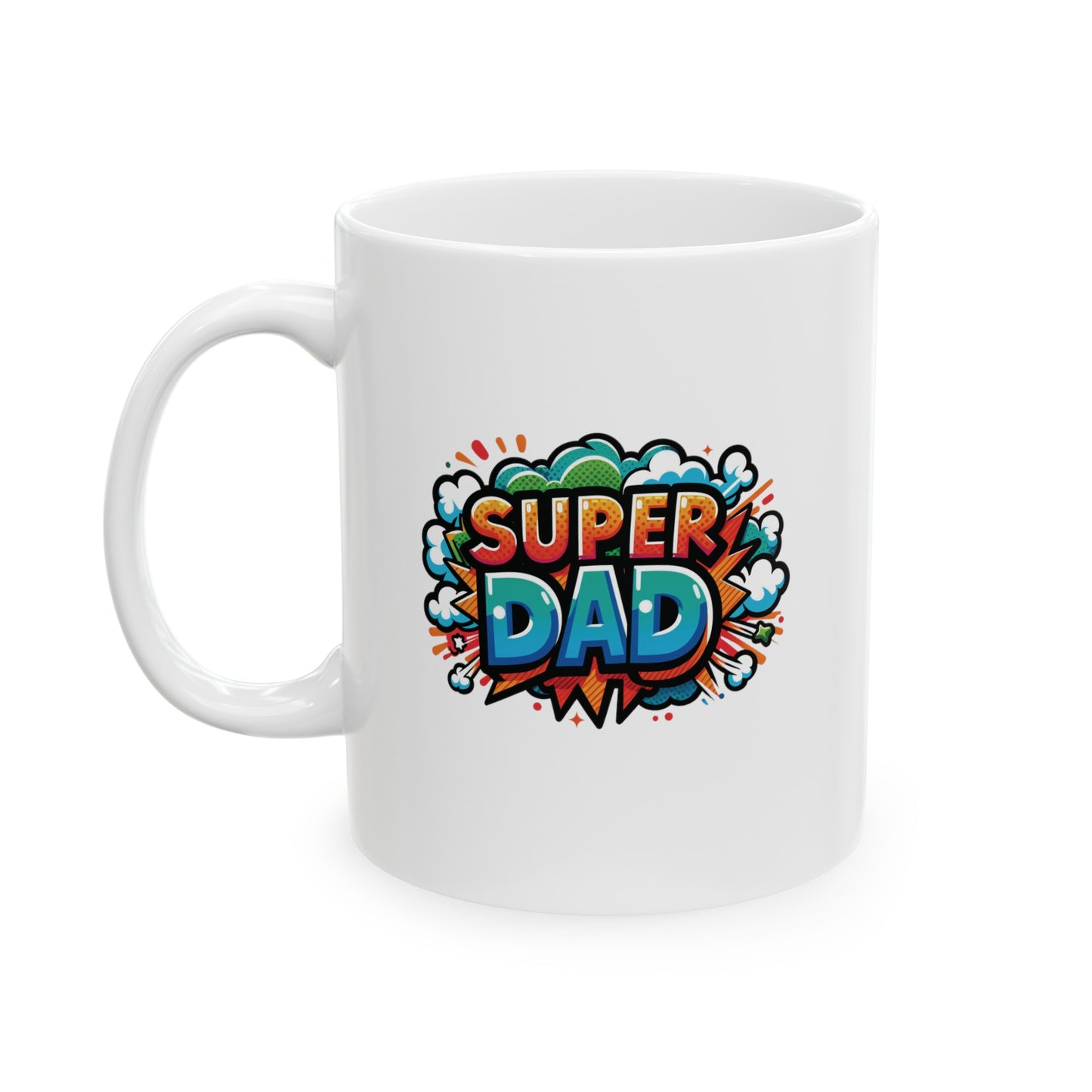 Super dad colorful, 11oz