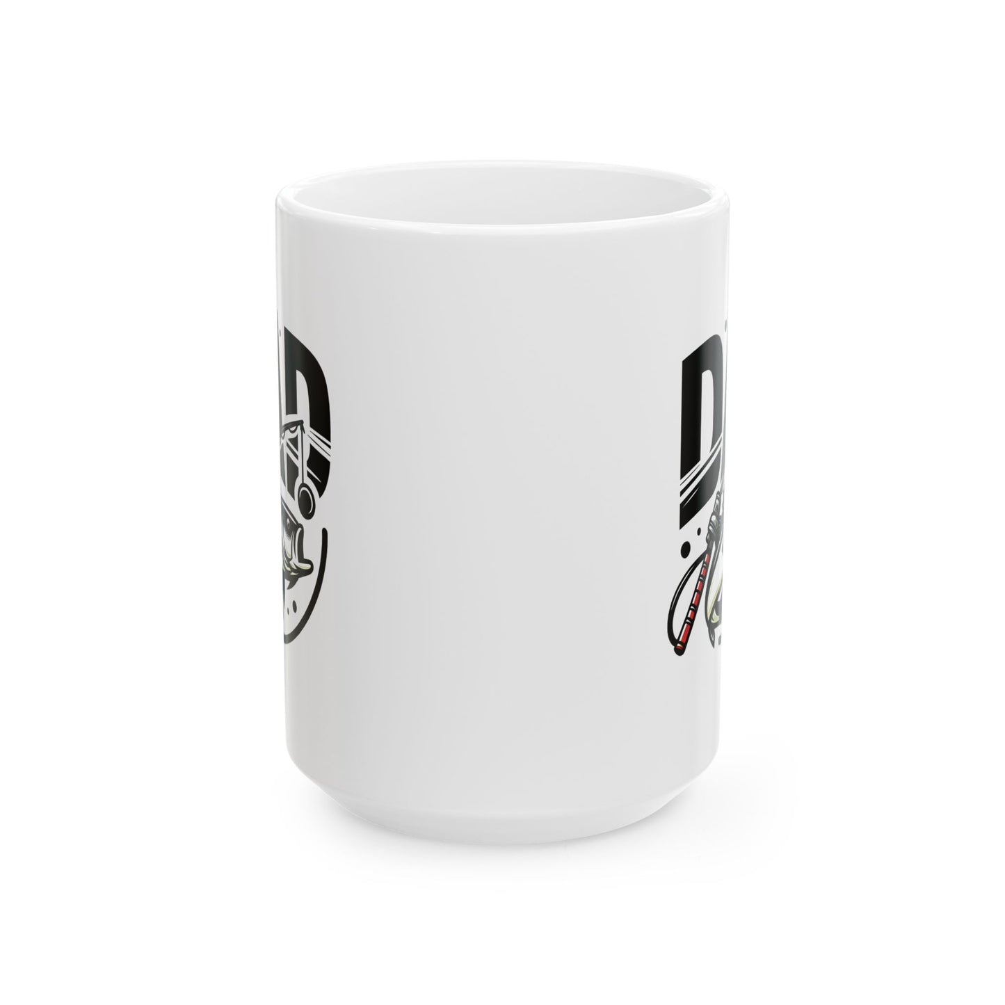 #4 Dad Fishing - Funny Mug for Everyday Use | 11oz & 15oz Coffee Cup