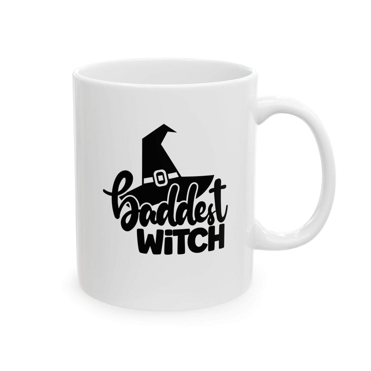 #110 Baddest witch – Spooky & Funny Halloween Mug | 11oz & 15oz Coffee Cup