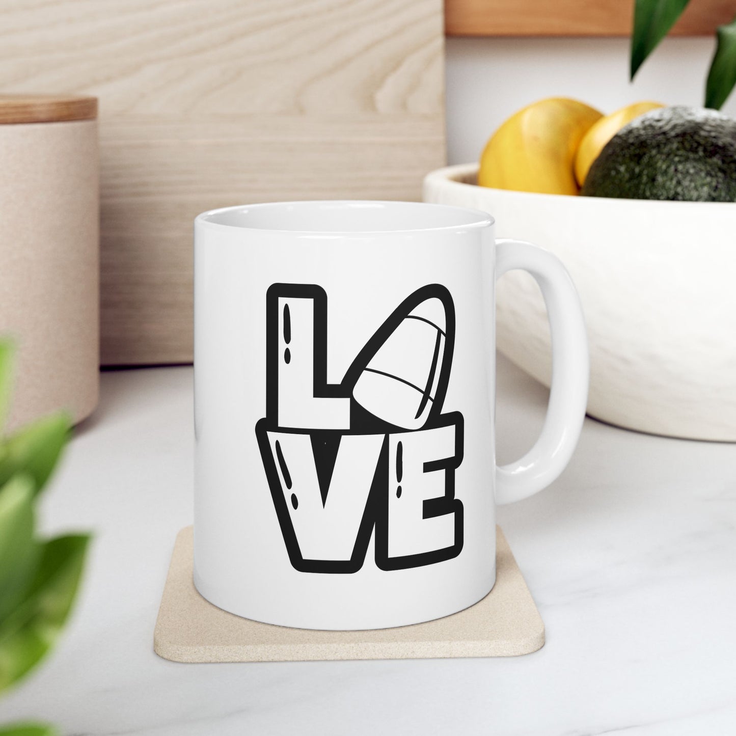 #135 Love – Spooky & Funny Halloween Mug | 11oz & 15oz Coffee Cup