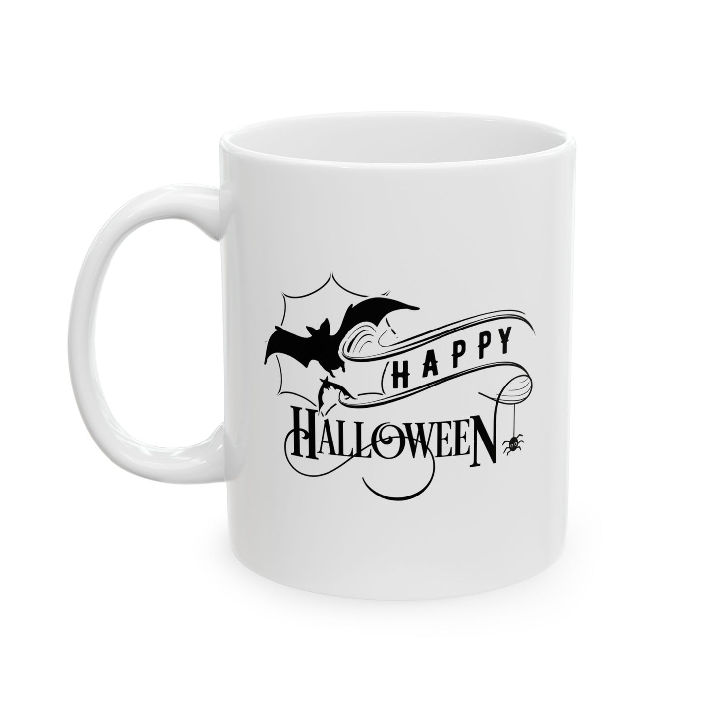 #126 Happy Halloween – Spooky & Funny Halloween Mug | 11oz & 15oz Coffee Cup