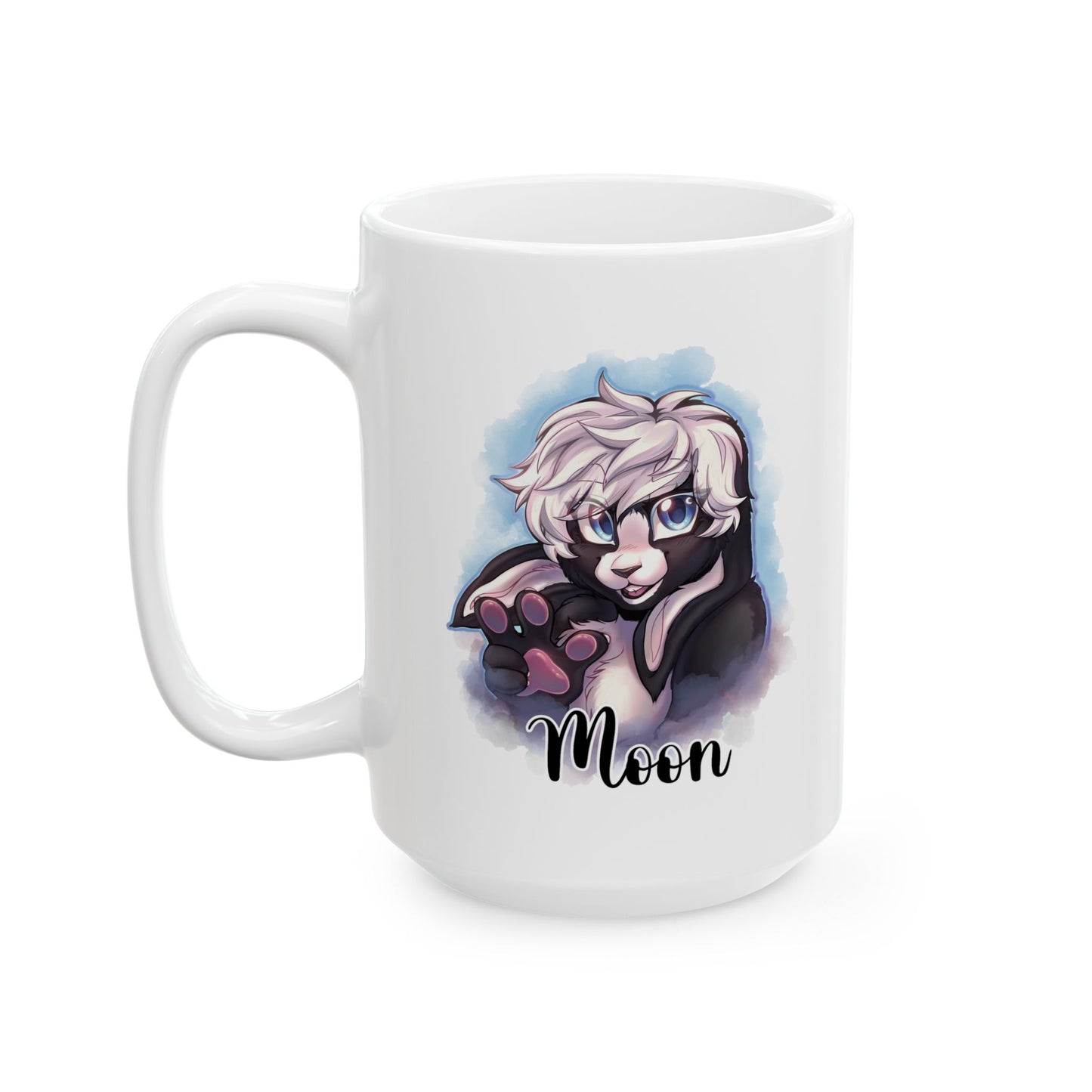 #1005 Fursona Custom Mug – Unique Personalized Mug with Your Character Design & Name | Furry Community Gift Idea | 11oz & 15oz