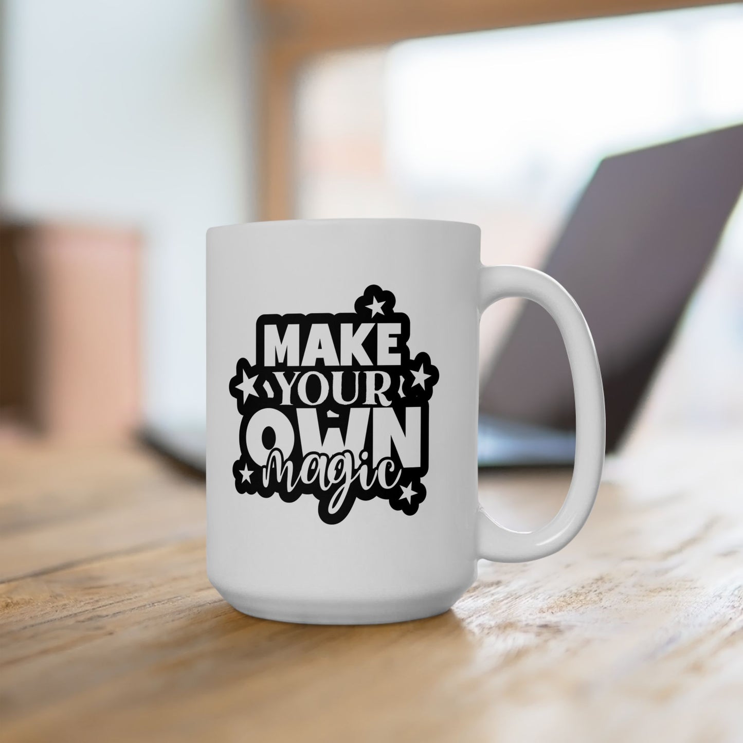#138 Make your own magic – Spooky & Funny Halloween Mug | 11oz & 15oz Coffee Cup