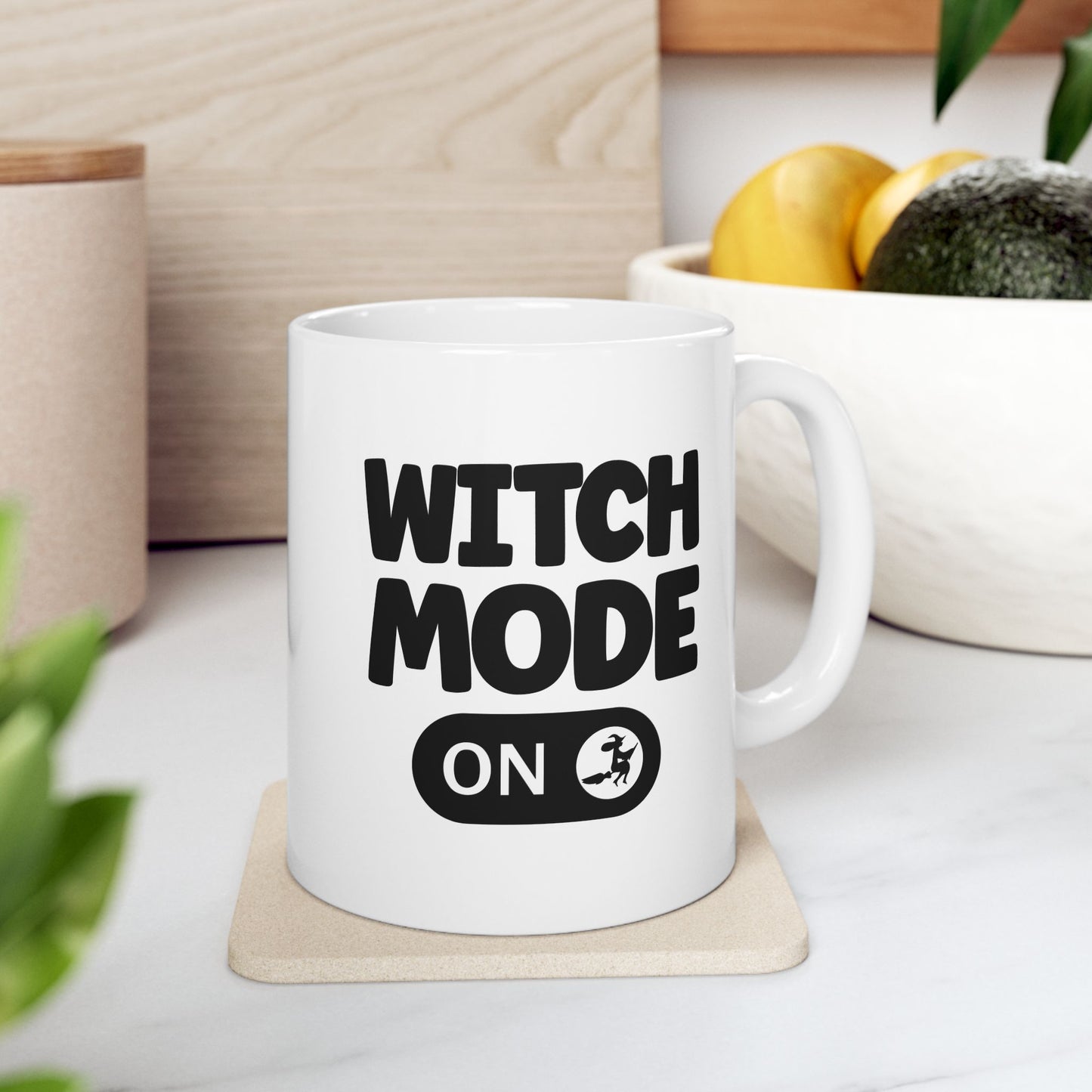 #149 Witch mode ON – Spooky & Funny Halloween Mug | 11oz & 15oz Coffee Cup