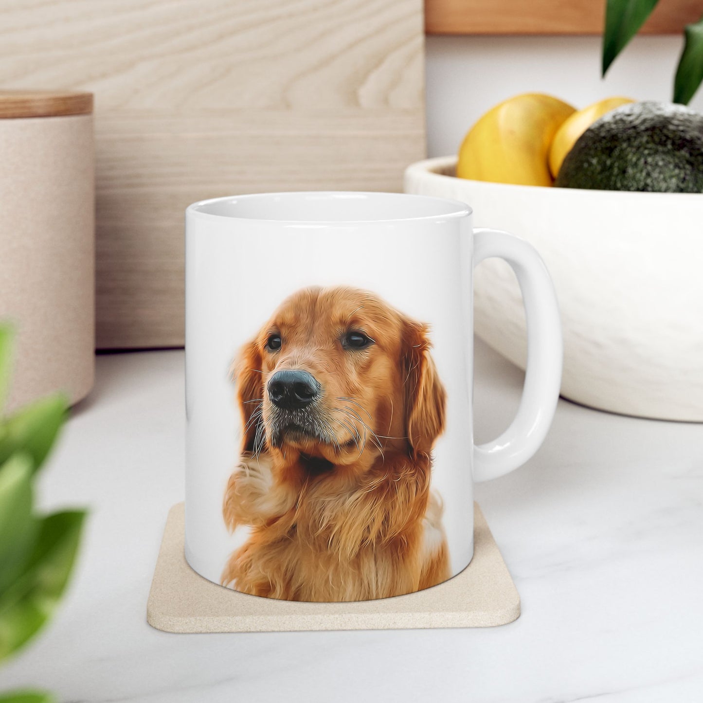 #1003 Personalized dog mug – Funny & Custom Coffee Cup/Mug with Name or Quote | 11oz & 15oz
