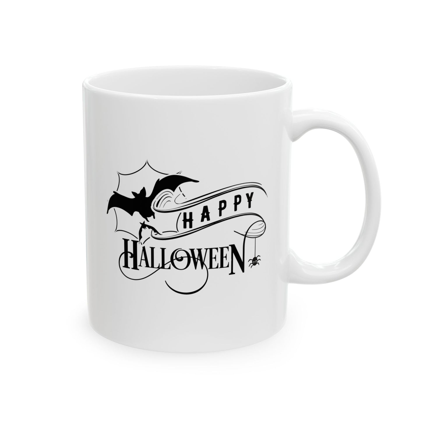 #126 Happy Halloween – Spooky & Funny Halloween Mug | 11oz & 15oz Coffee Cup