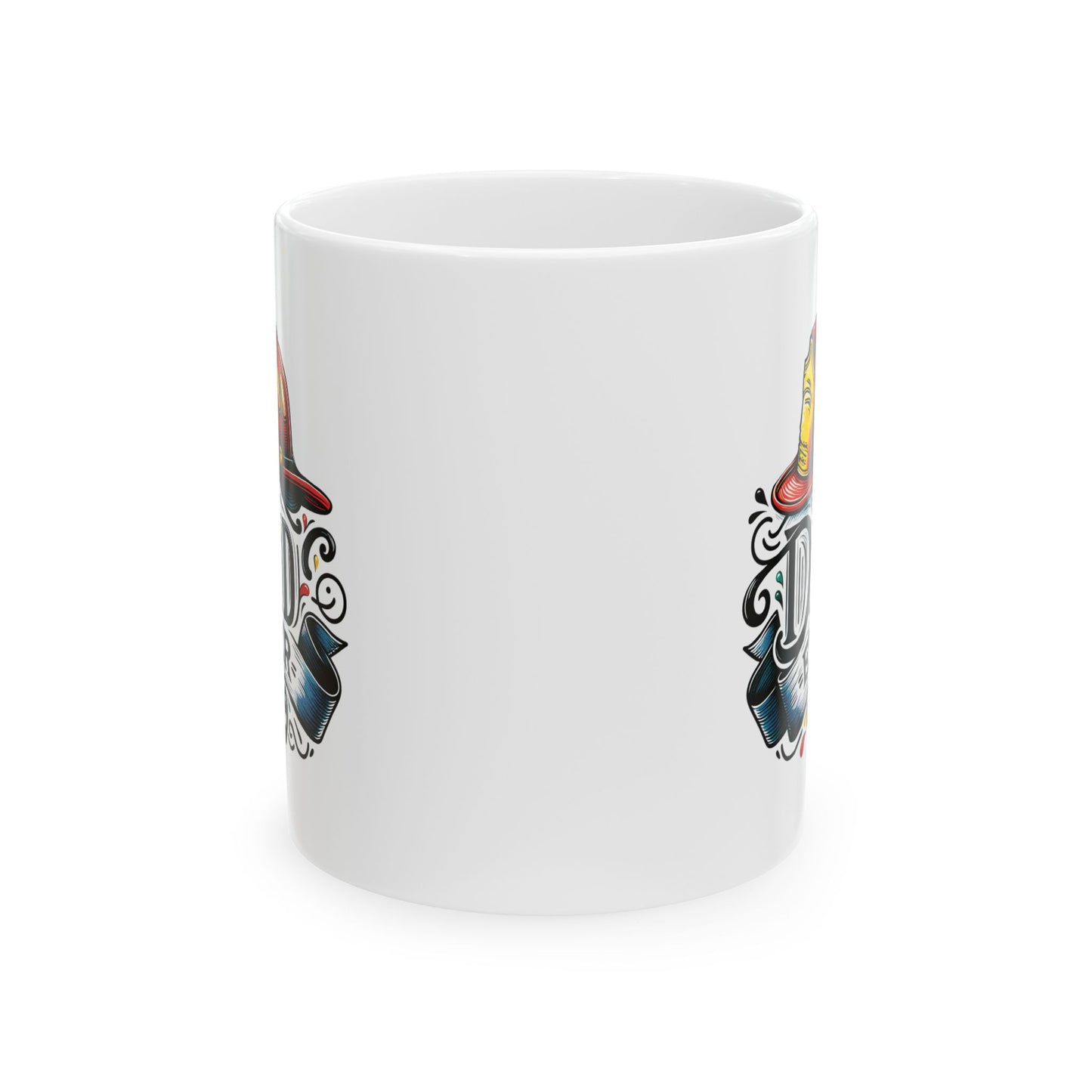 #5 Best dad ever firefighter - Funny Mug for Everyday Use | 11oz & 15oz Coffee Cup