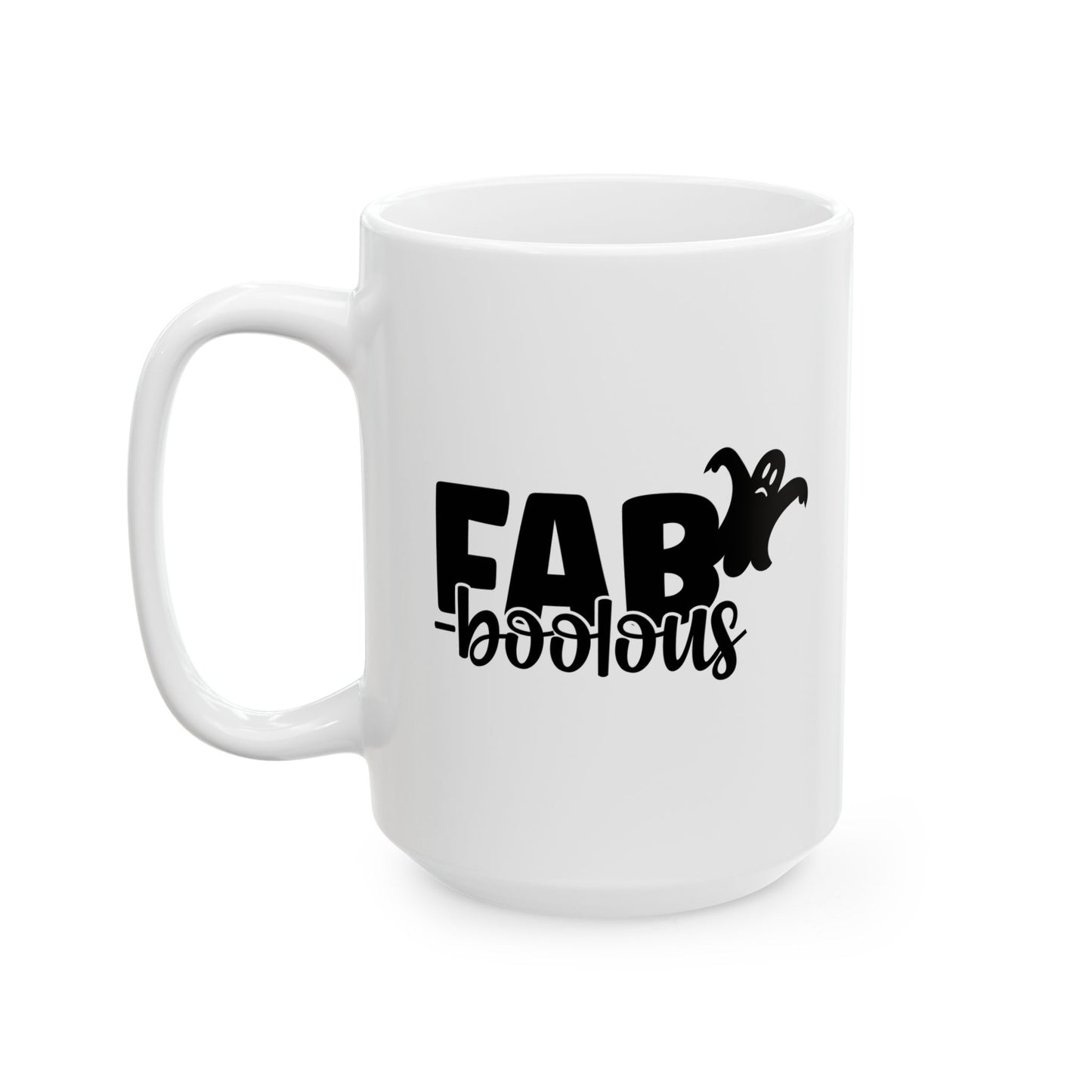 #121 FAB-boolous – Spooky & Funny Halloween Mug | 11oz & 15oz Coffee Cup