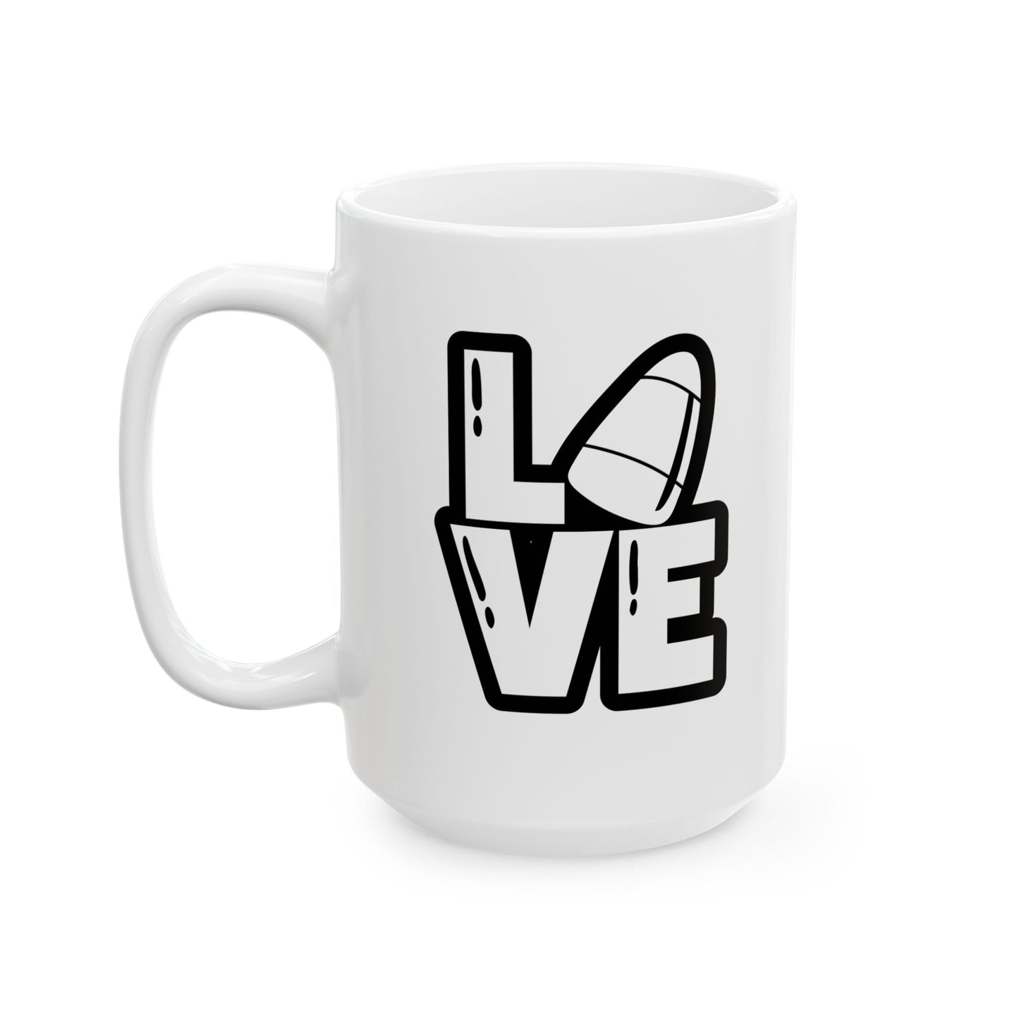 #135 Love – Spooky & Funny Halloween Mug | 11oz & 15oz Coffee Cup