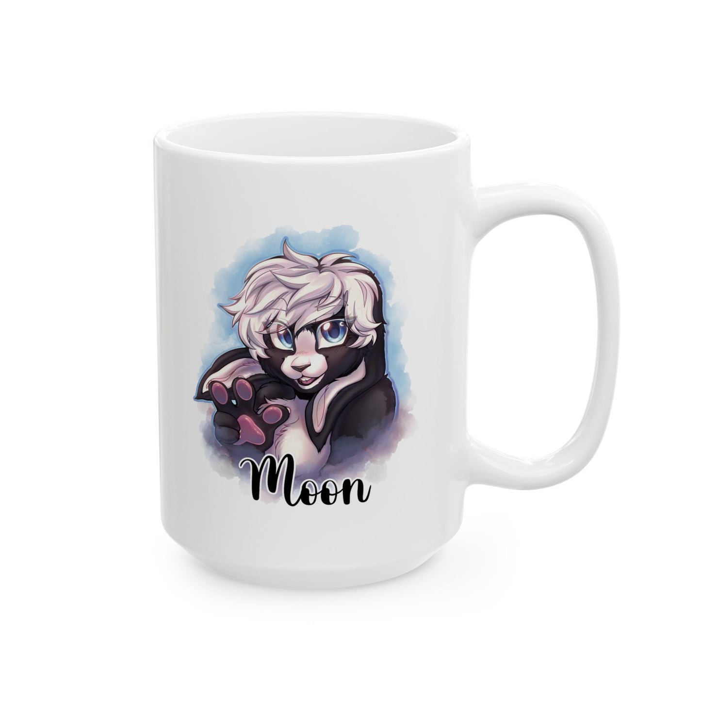 #1005 Fursona Custom Mug – Unique Personalized Mug with Your Character Design & Name | Furry Community Gift Idea | 11oz & 15oz