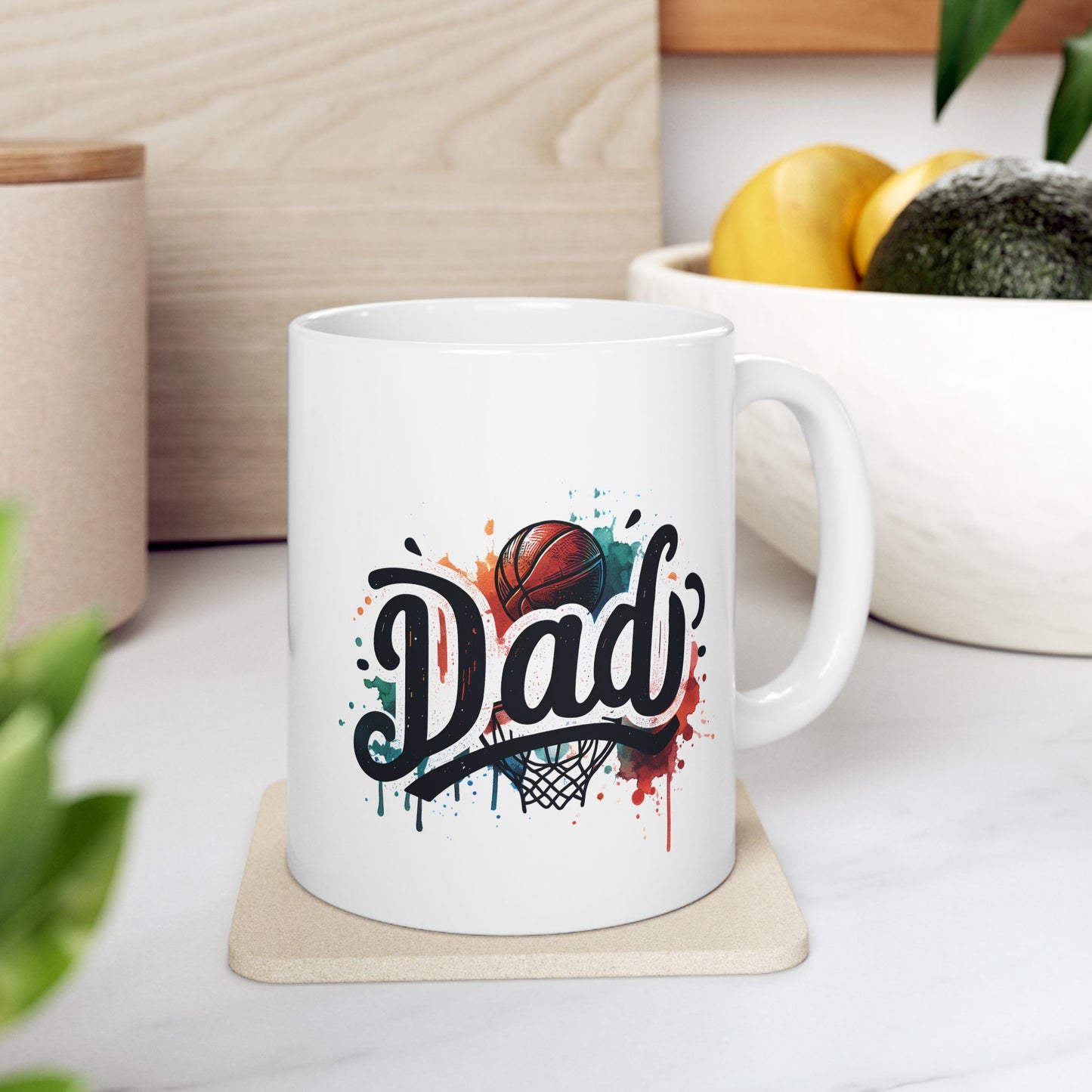 #3 Dad basketball - Mug for Everyday Use (11oz & 15oz)