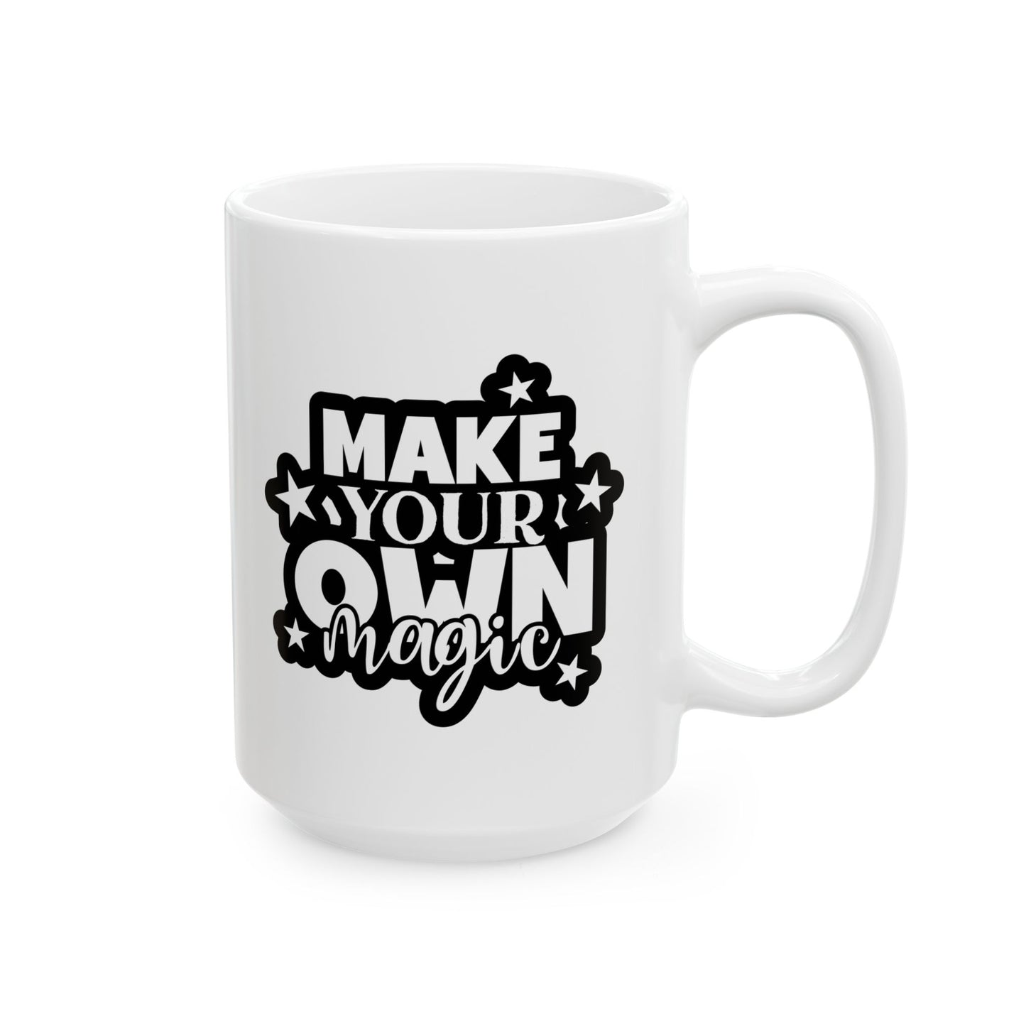#138 Make your own magic – Spooky & Funny Halloween Mug | 11oz & 15oz Coffee Cup