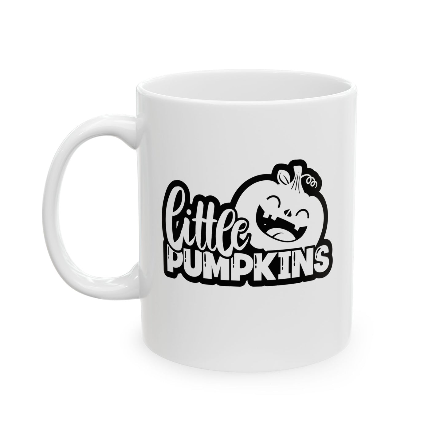 #136 Little pumpkins – Spooky & Funny Halloween Mug | 11oz & 15oz Coffee Cup