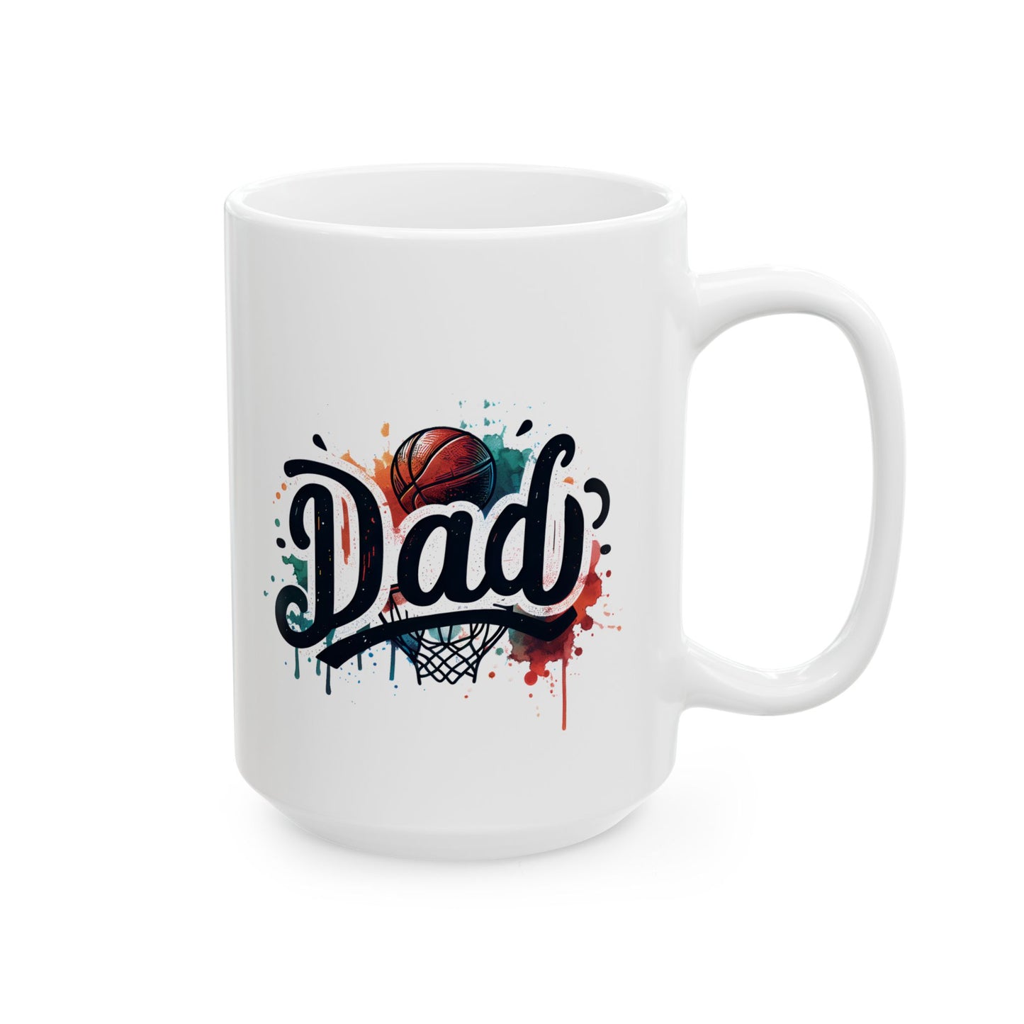 #3 Dad basketball - Mug for Everyday Use (11oz & 15oz)