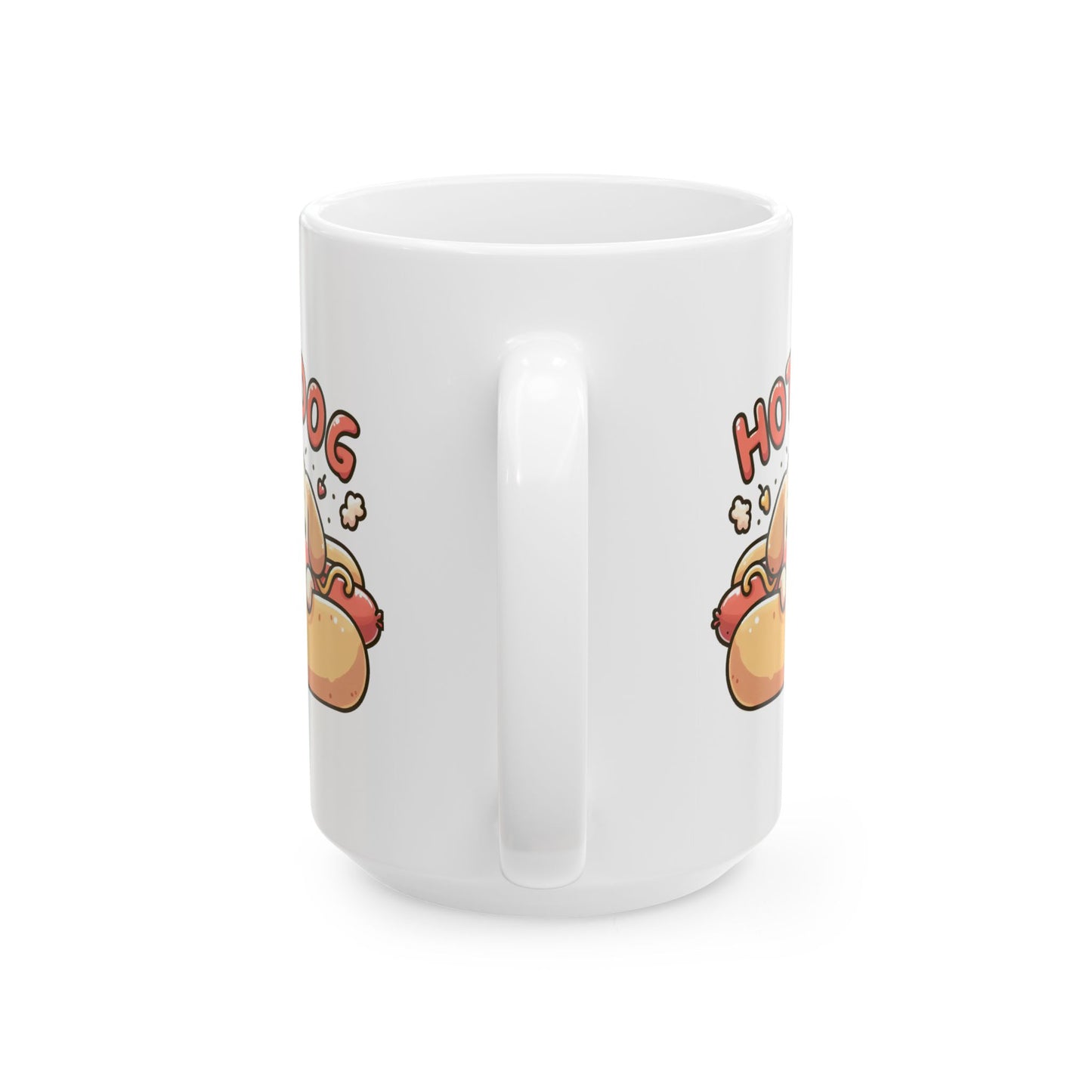 #73 Hot dog - Funny Animals Quotes Mug for Everyday Use | 11oz & 15oz Coffee Cup