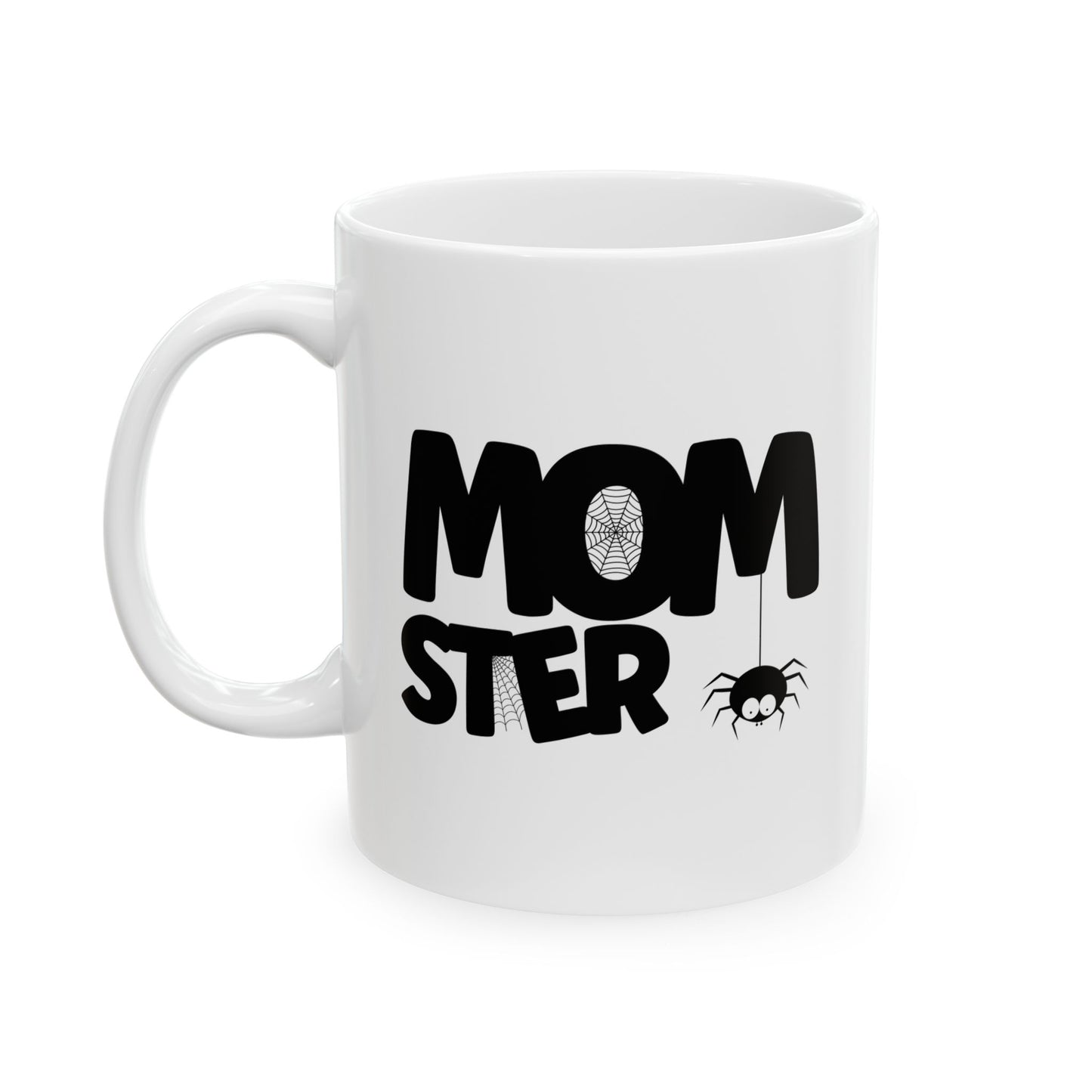 #139 Momster – Spooky & Funny Halloween Mug | 11oz & 15oz Coffee Cup