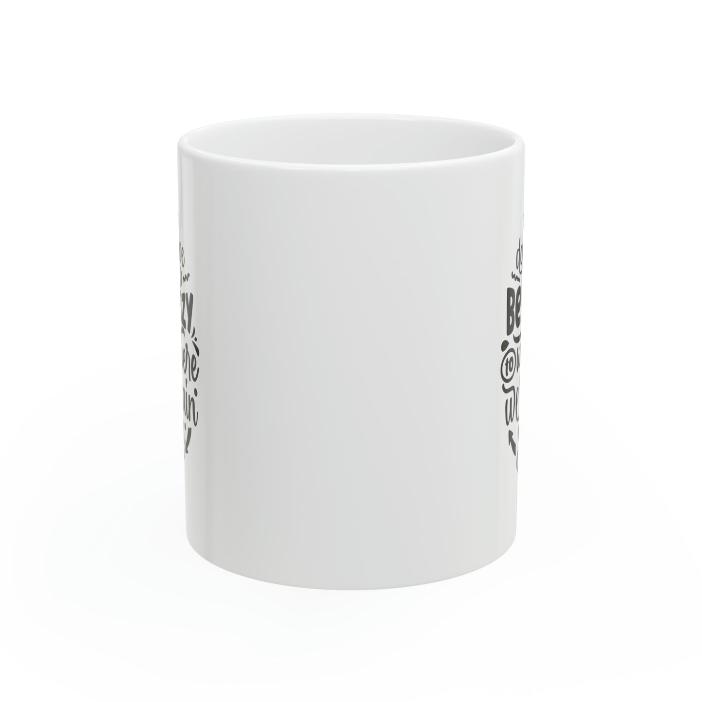 You don't have to be crazy to work here we'll train you, 11oz