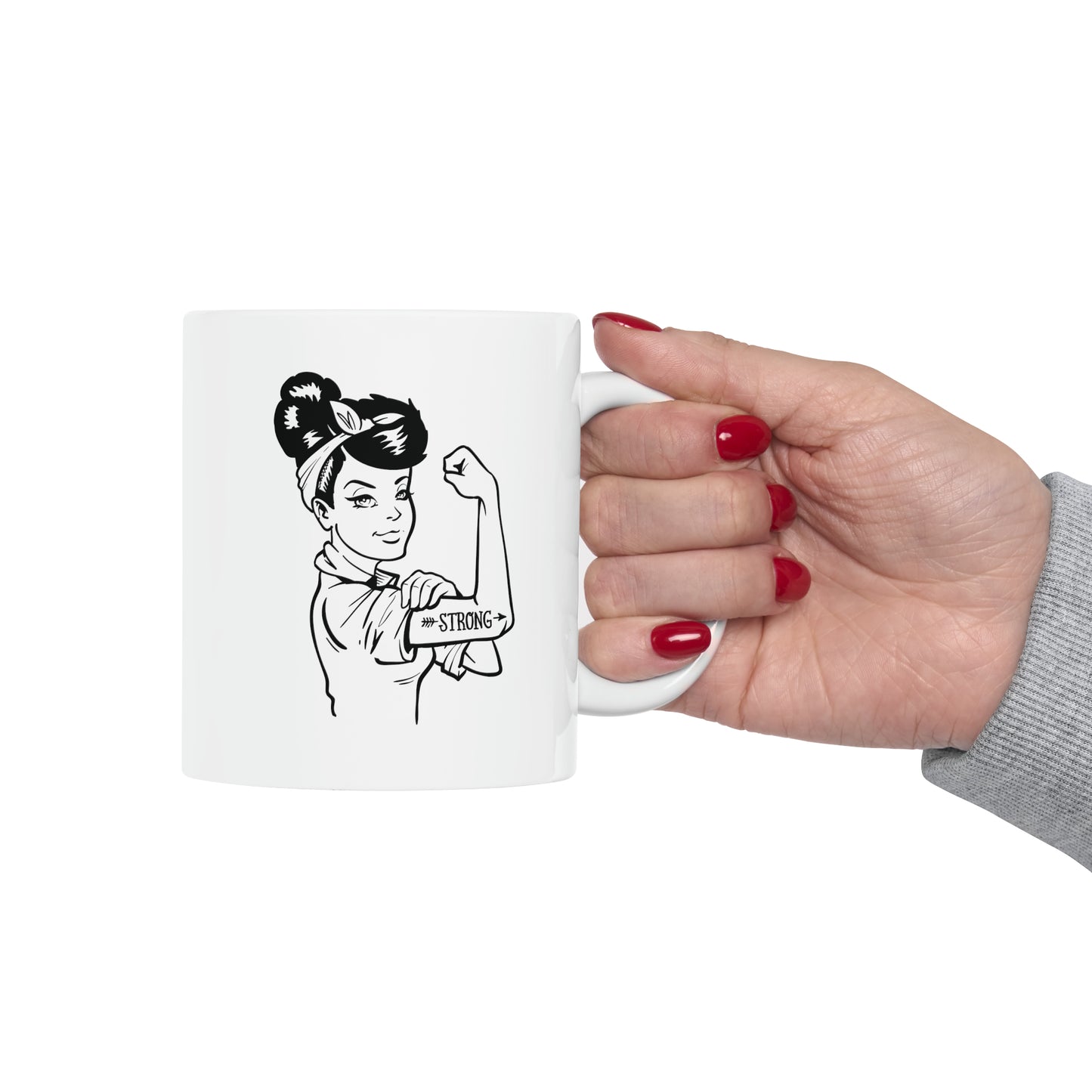 Rosie - Strong - White woman, 11oz