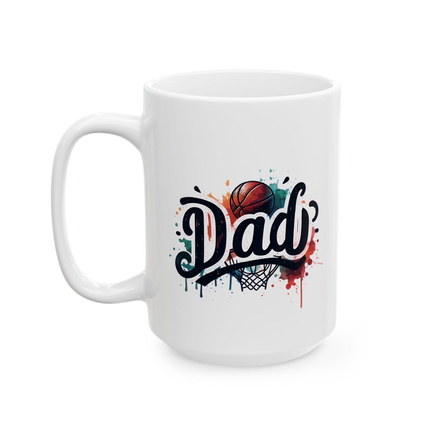 #3 Dad basketball - Mug for Everyday Use (11oz & 15oz)