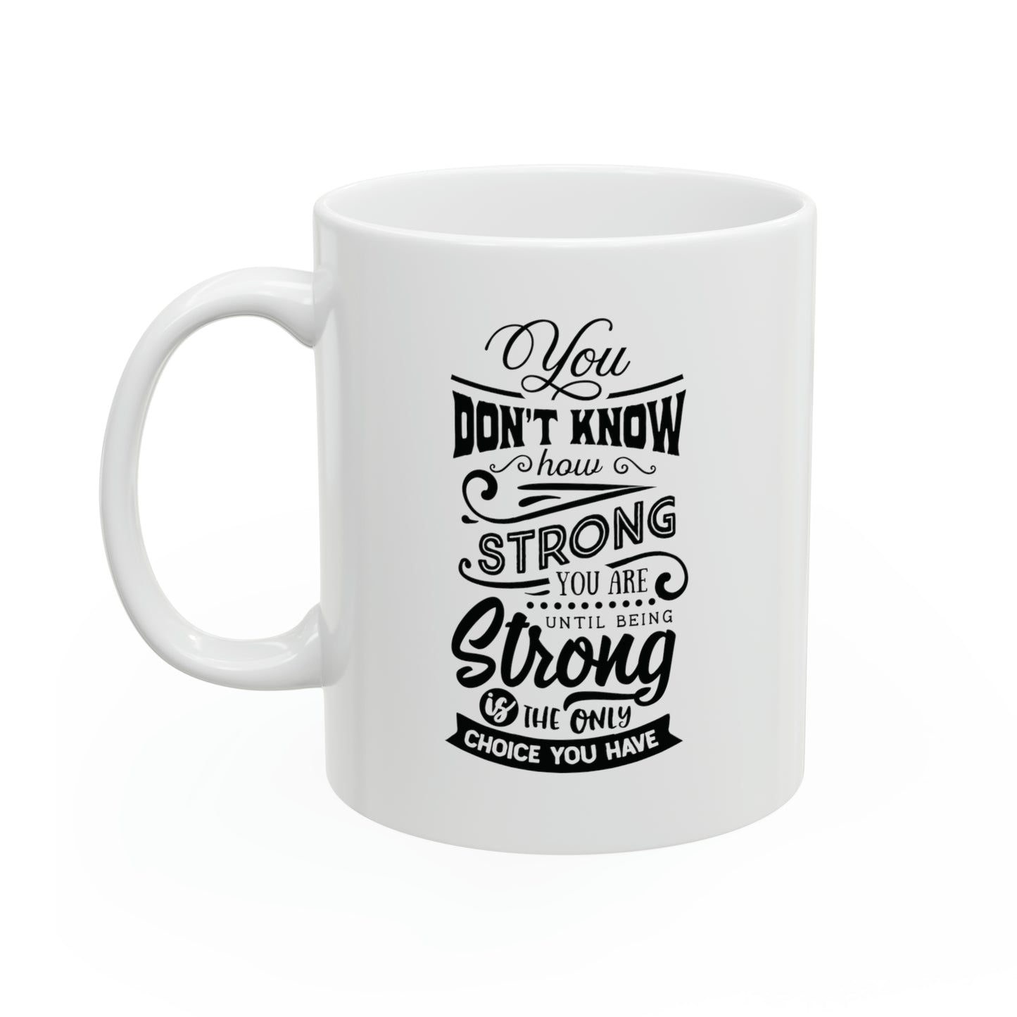 Where there is no struggle, 11oz