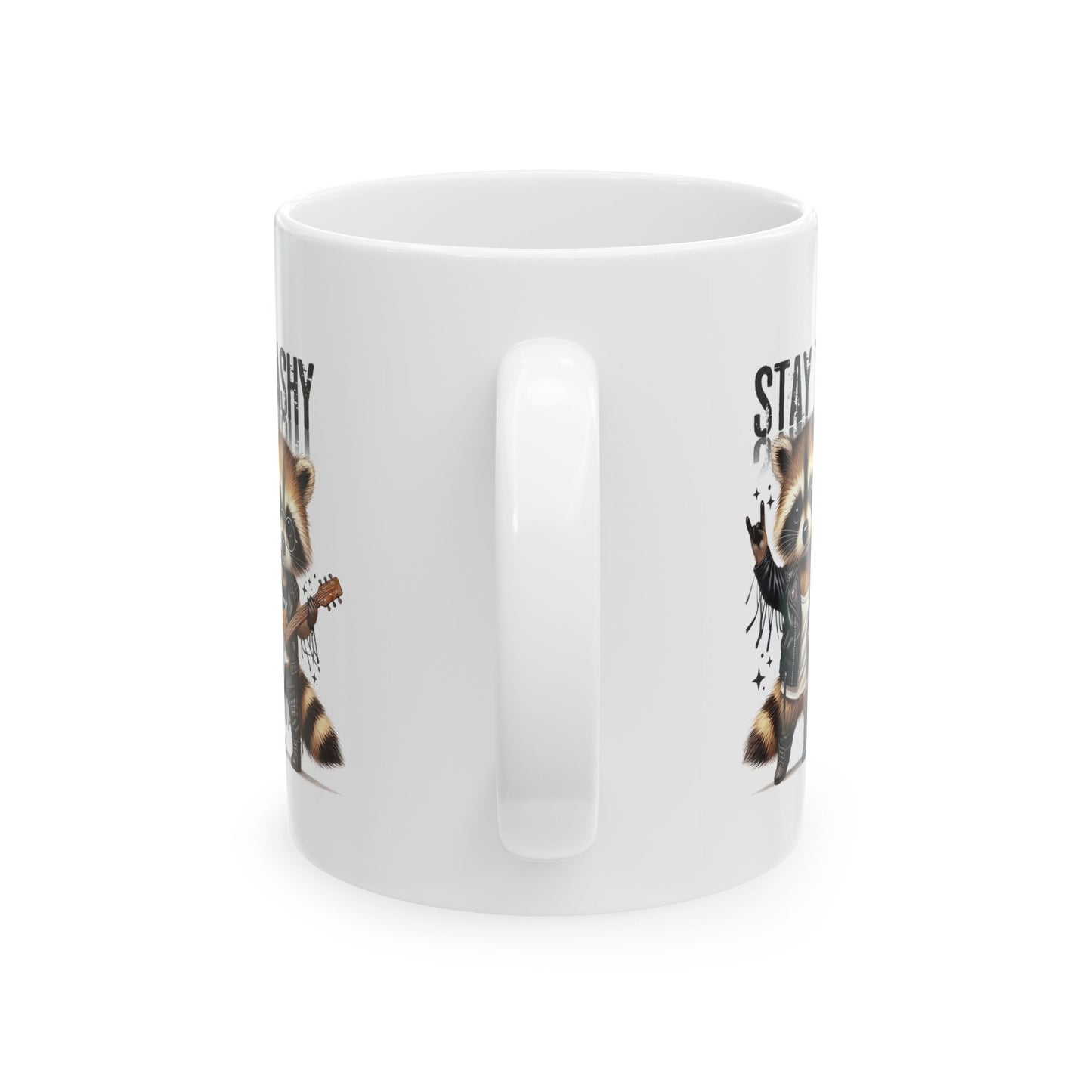 #103 Stay trashy - Funny Sarcastic Mug for Everyday Use | 11oz & 15oz Coffee Cup