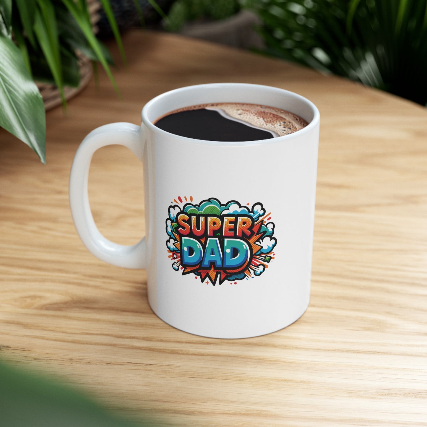 Super dad colorful, 11oz