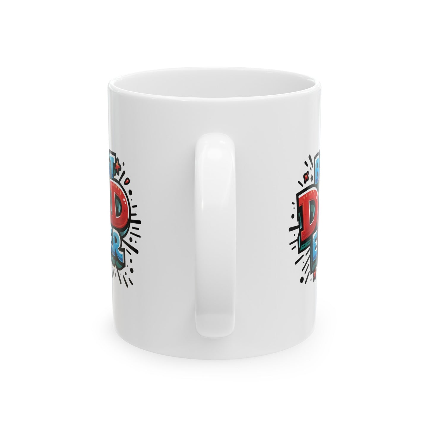 Best dad ever colorful, 11oz