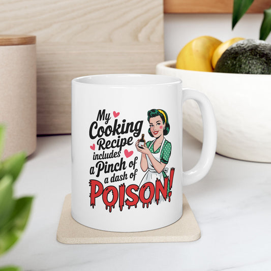 #11 My cooking recipe - Funny Mom Mug for Everyday Use | 11oz & 15oz Coffee Cup