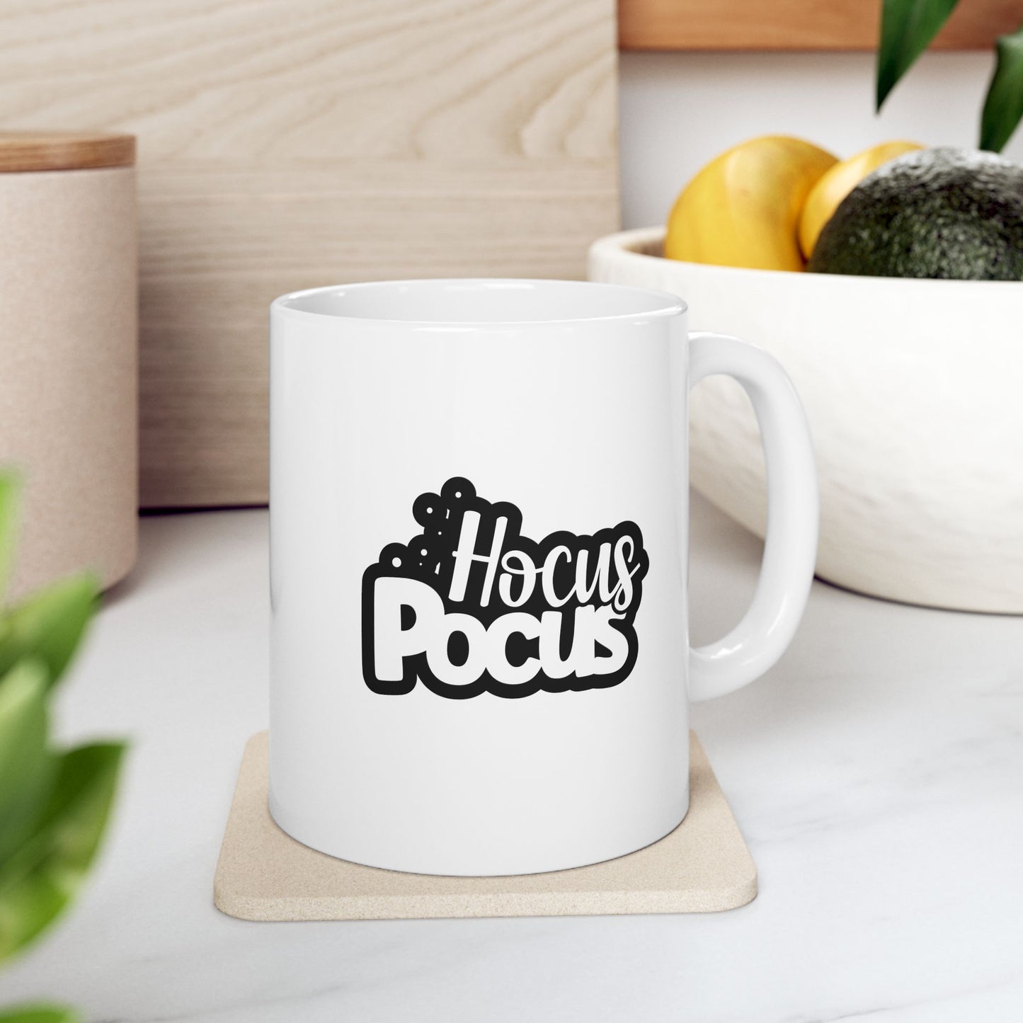 #129 Hocus Pocus – Spooky & Funny Halloween Mug | 11oz & 15oz Coffee Cup