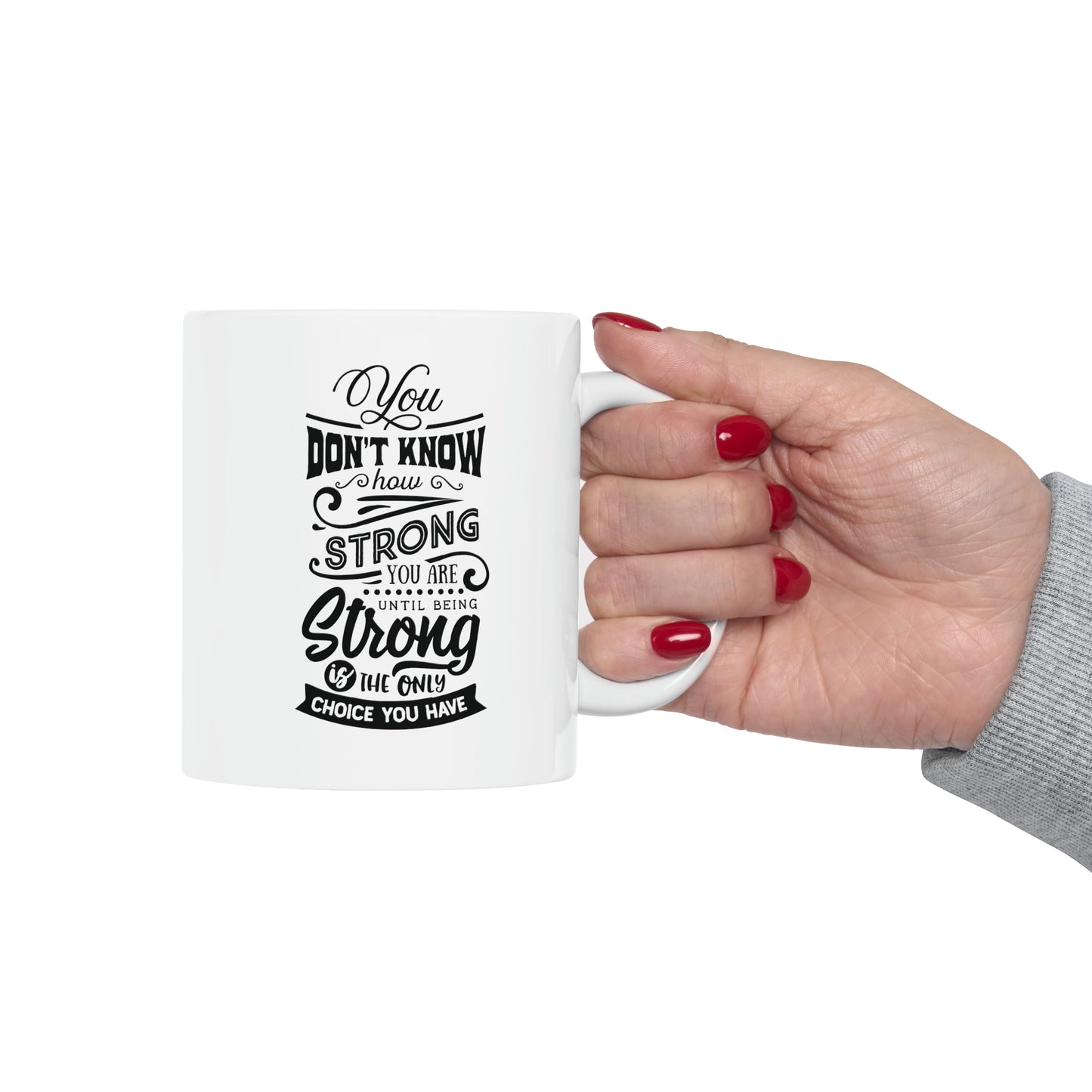 Where there is no struggle, 11oz