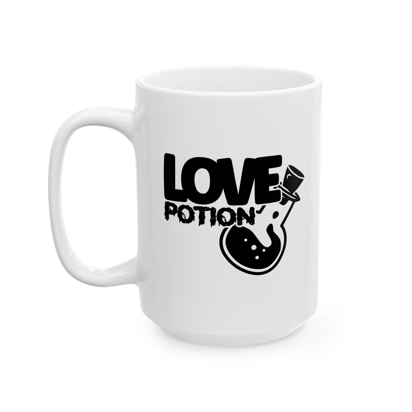 #137 Love potion - Spooky & Funny Halloween Mug | 11oz & 15oz Coffee Cup