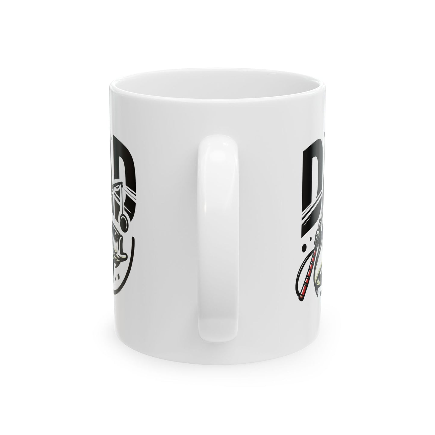 #4 Dad Fishing - Funny Mug for Everyday Use | 11oz & 15oz Coffee Cup