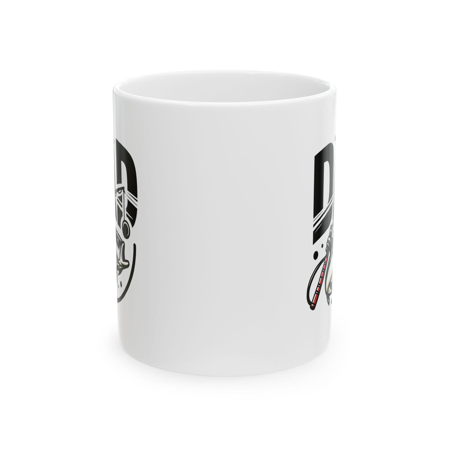 #4 Dad Fishing - Funny Mug for Everyday Use | 11oz & 15oz Coffee Cup