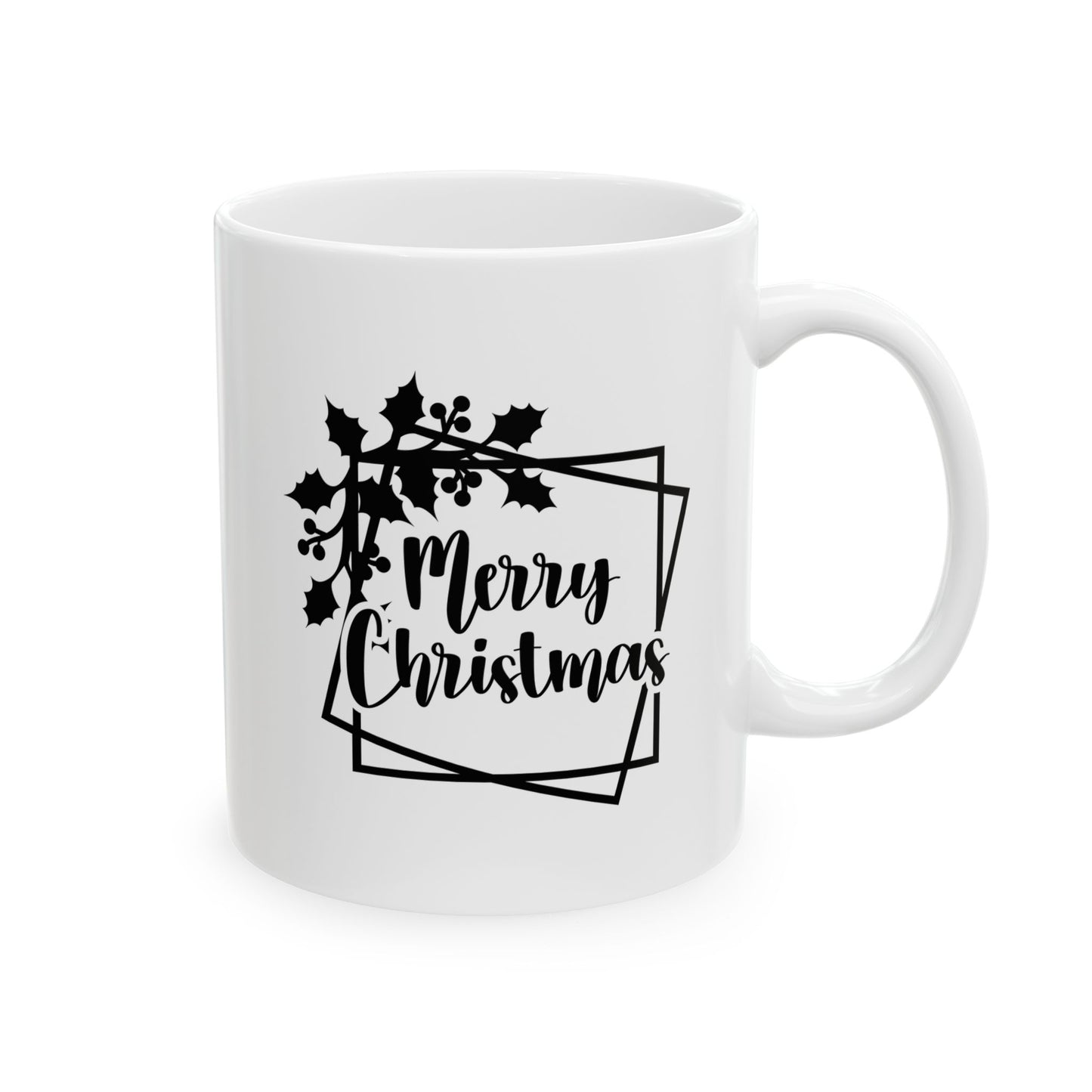 #195 Merry Christmas - Funny Holiday & Festive Christmas Mug, Perfect Gift | 11oz & 15oz Coffee Cup