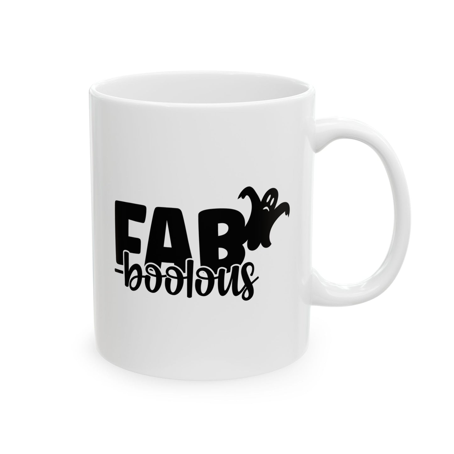 #121 FAB-boolous – Spooky & Funny Halloween Mug | 11oz & 15oz Coffee Cup