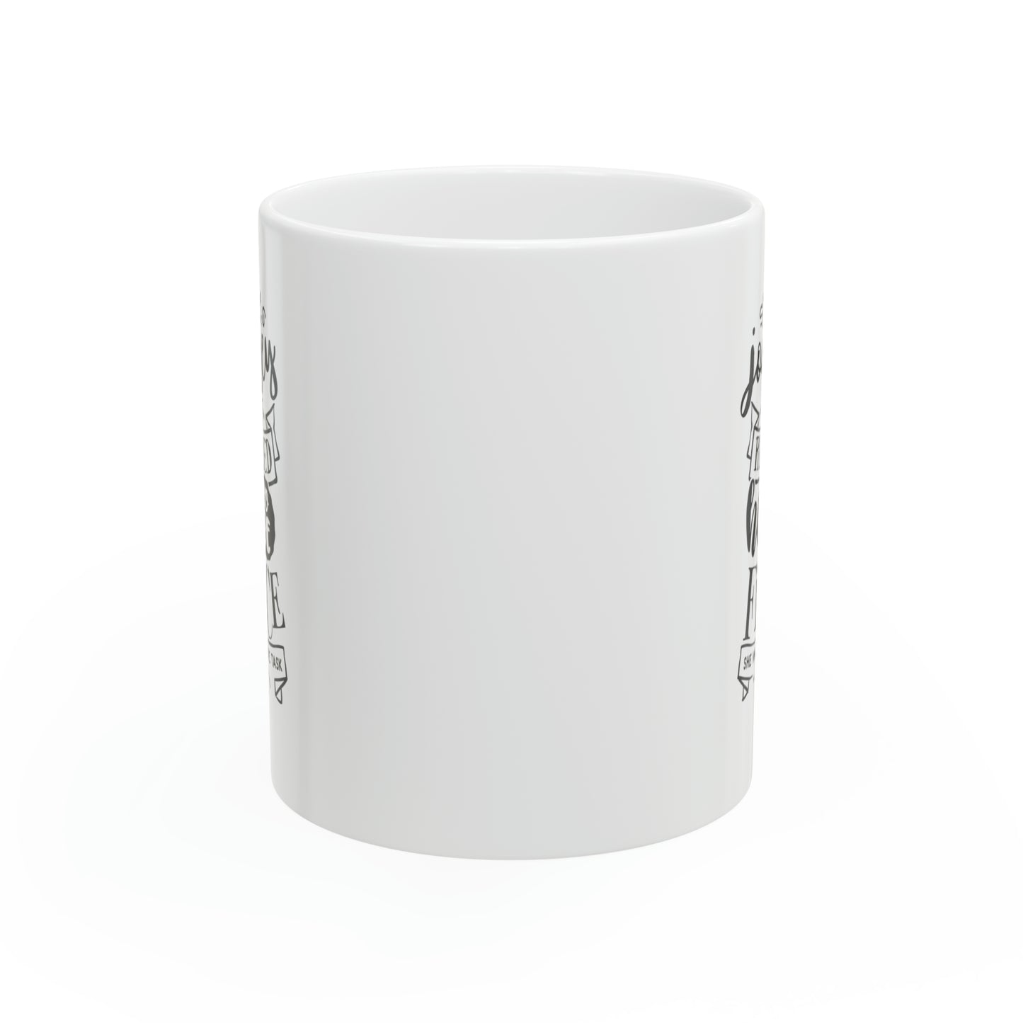 She was on a journey that required, 11oz