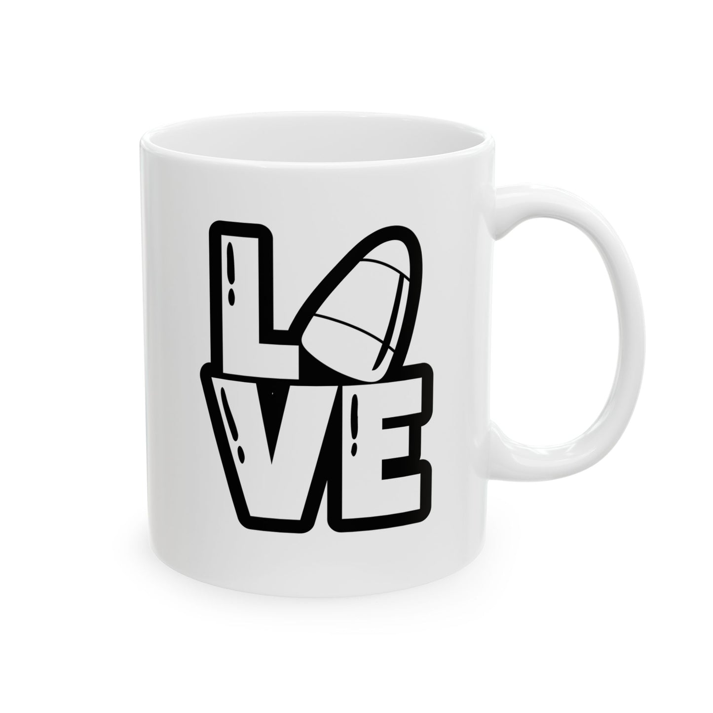 #135 Love – Spooky & Funny Halloween Mug | 11oz & 15oz Coffee Cup