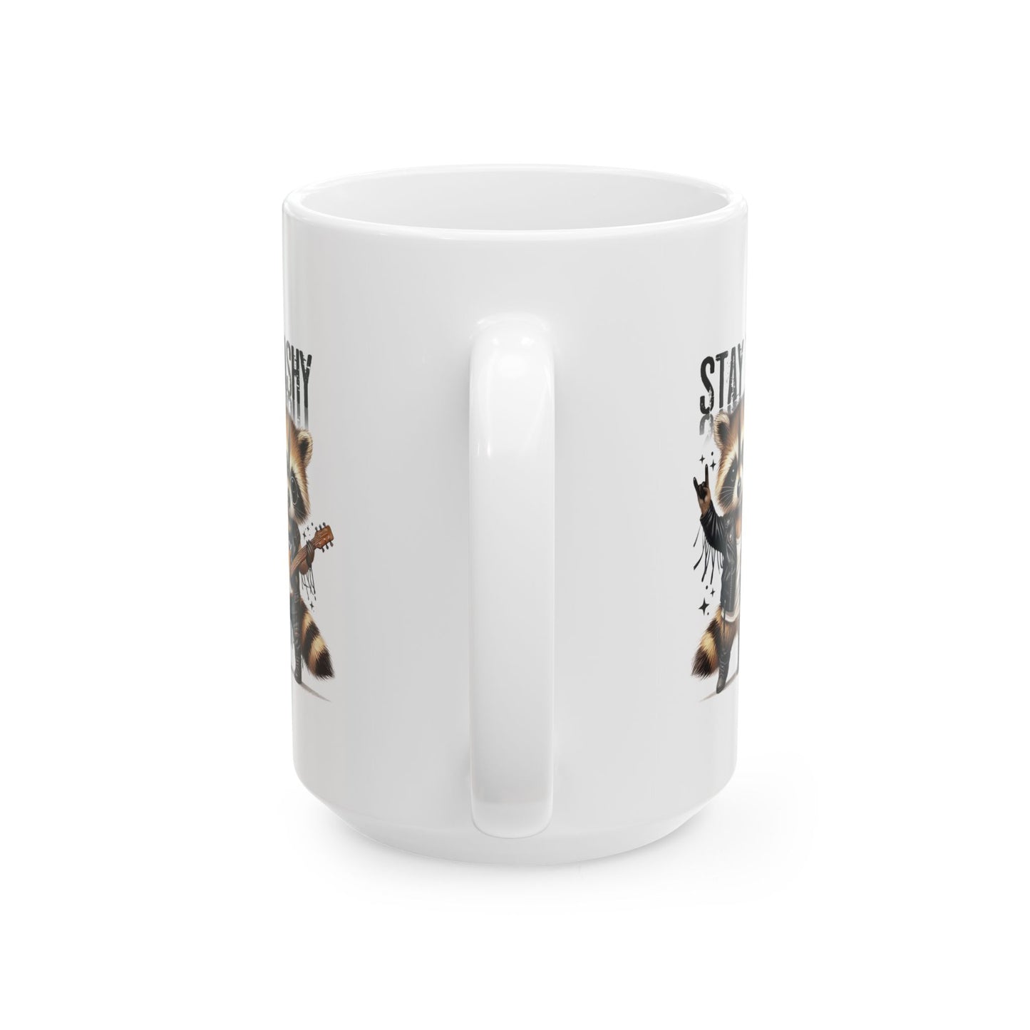#103 Stay trashy - Funny Sarcastic Mug for Everyday Use | 11oz & 15oz Coffee Cup