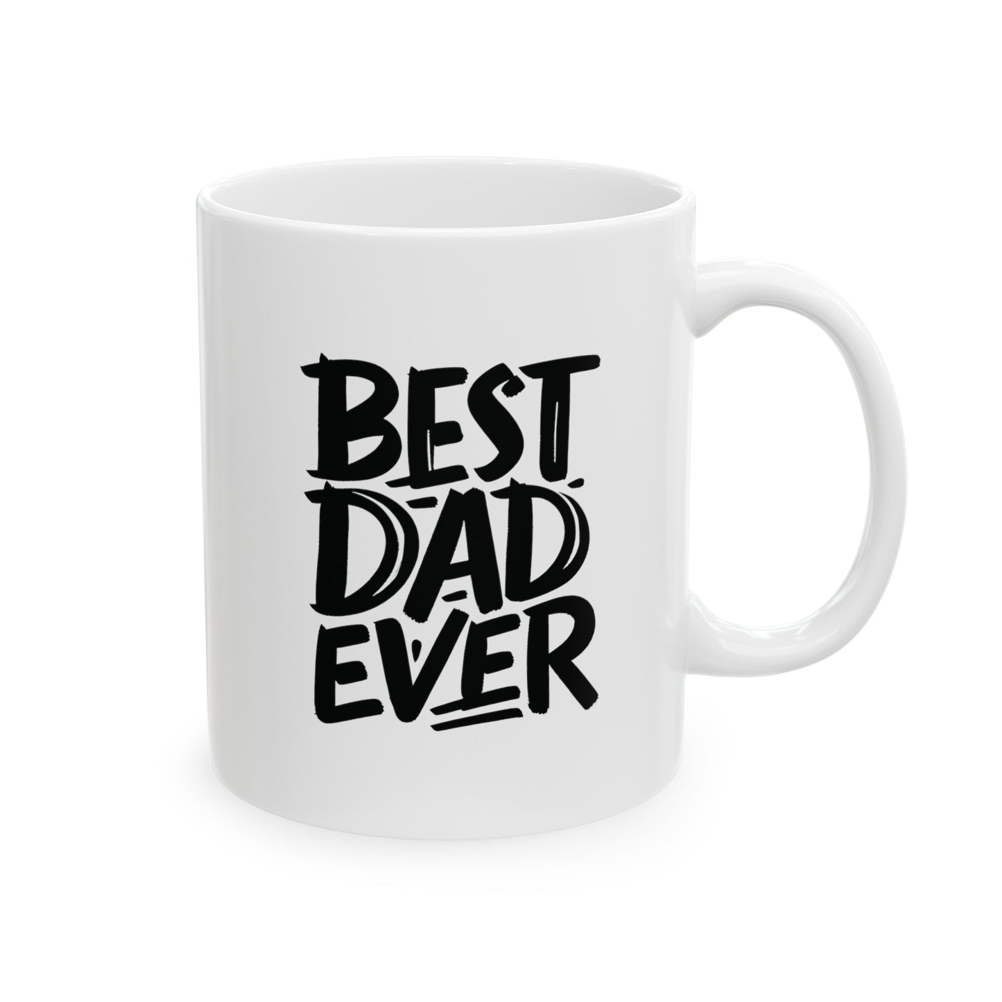 Best dad ever B&W, 11oz