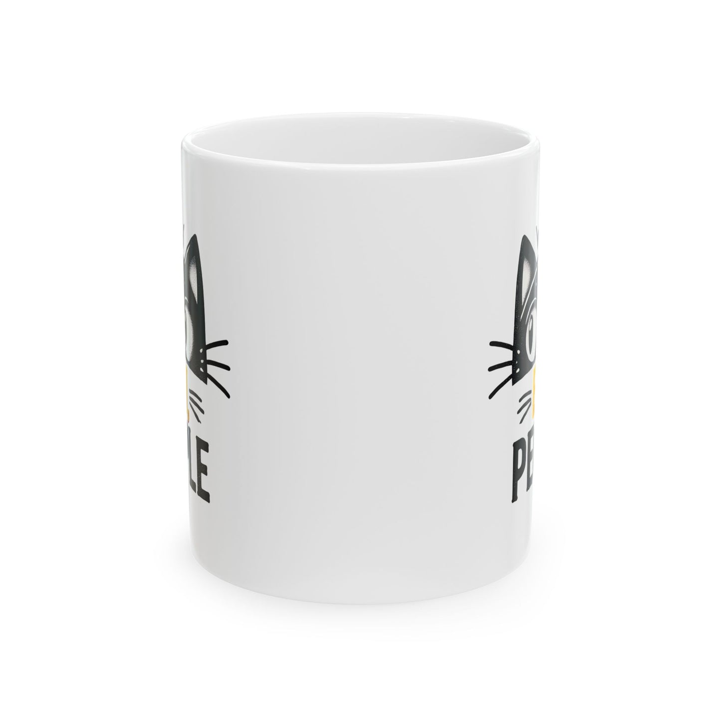 #20 Ew, people - Funny Cat Lover Mug for Everyday Use | 11oz & 15oz Coffee Cup